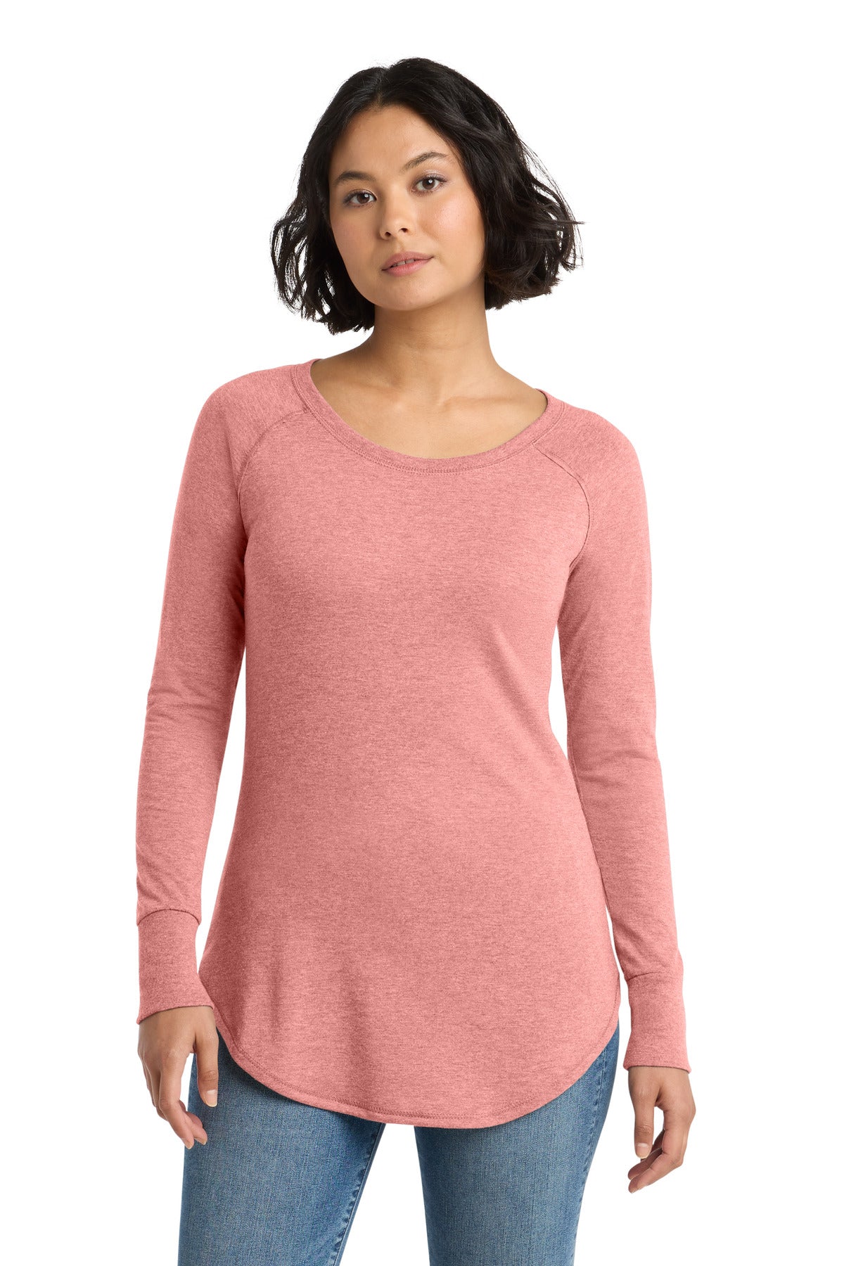 District ® Women's Perfect Tri ® Long Sleeve Tunic Tee. DT132L - District DT132L