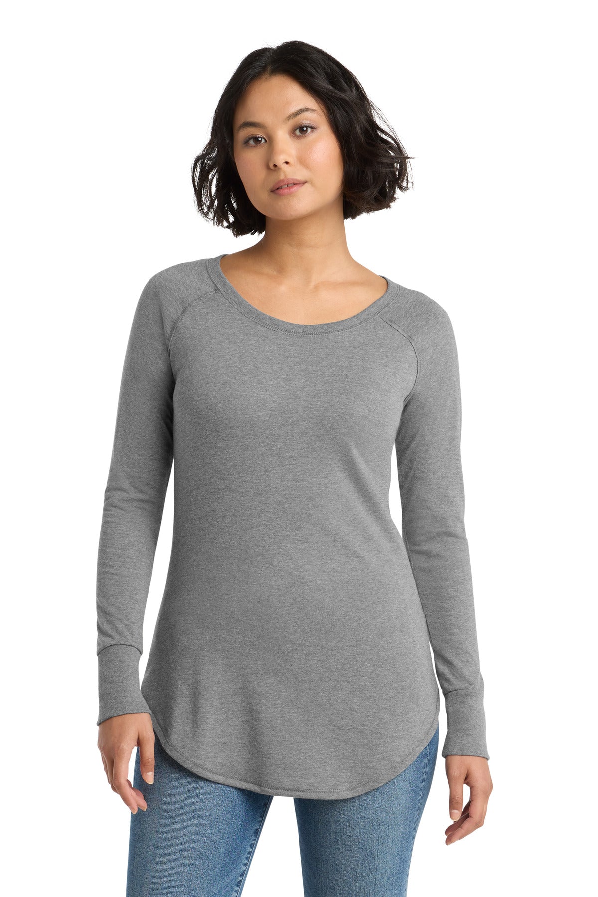 District ® Women's Perfect Tri ® Long Sleeve Tunic Tee. DT132L - District DT132L