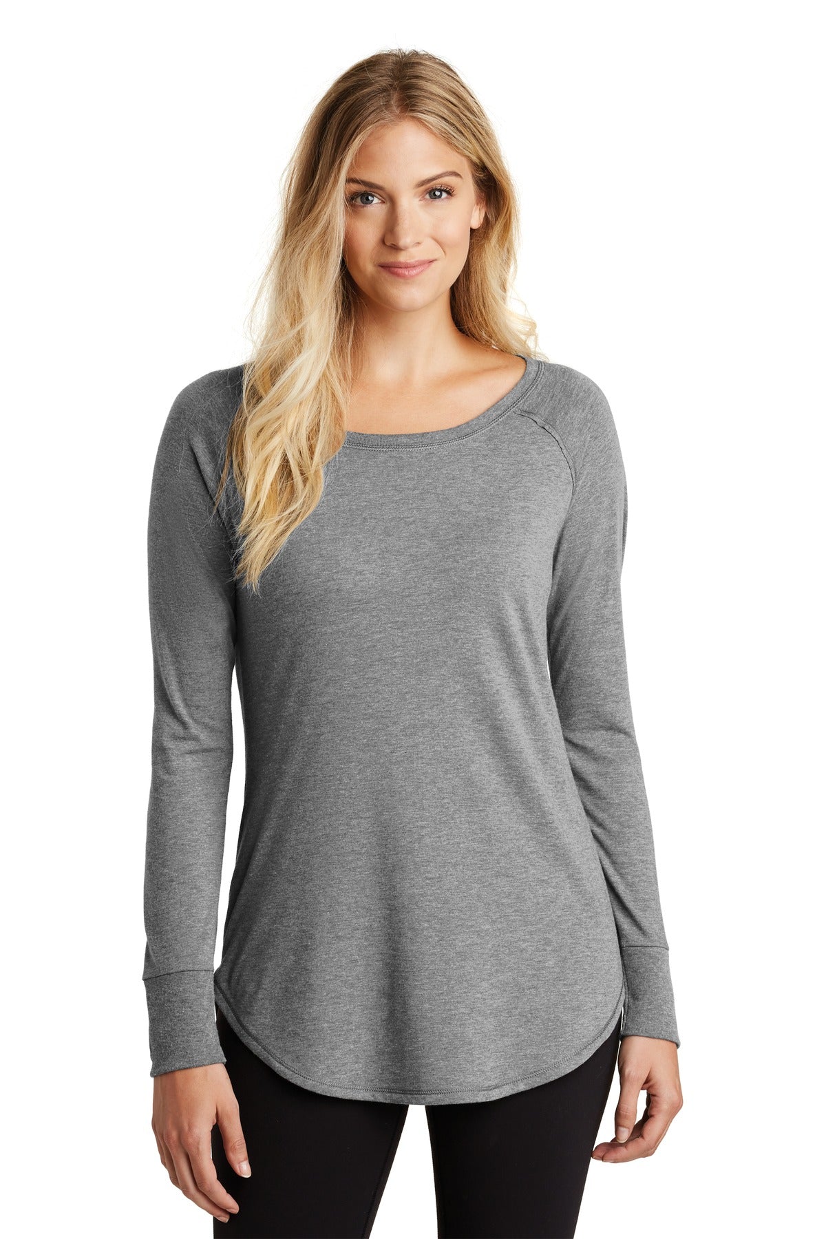 District ® Women's Perfect Tri ® Long Sleeve Tunic Tee. DT132L - District DT132L