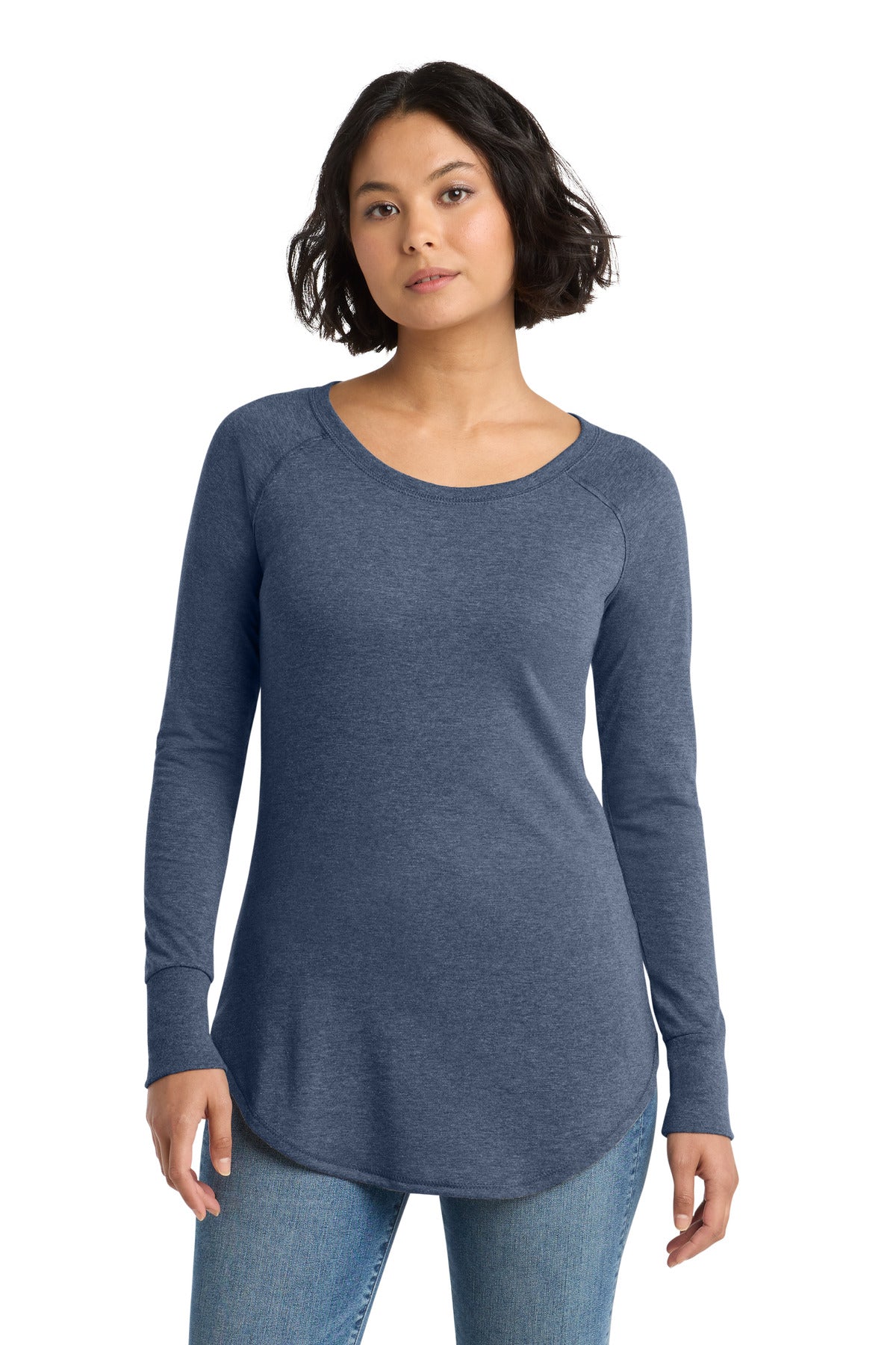 District ® Women's Perfect Tri ® Long Sleeve Tunic Tee. DT132L - District DT132L