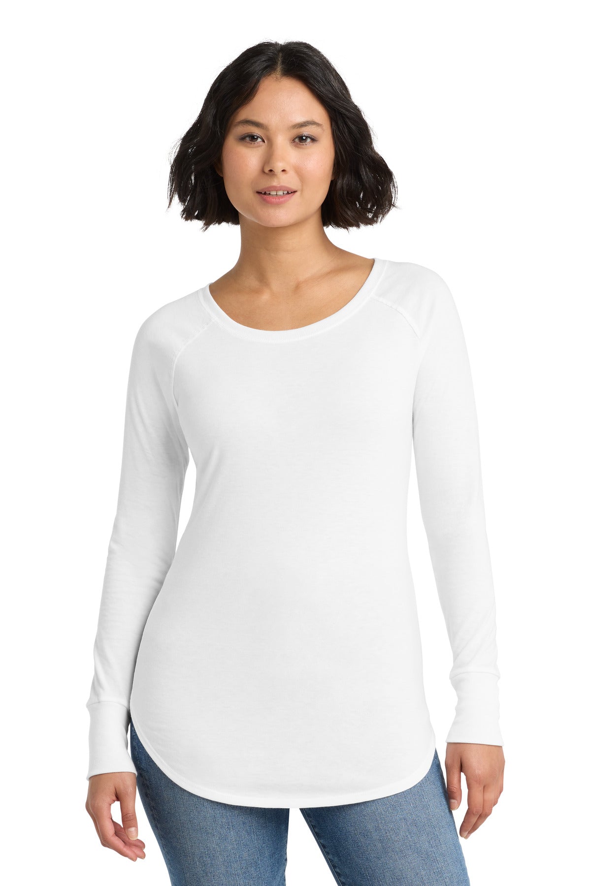 District ® Women's Perfect Tri ® Long Sleeve Tunic Tee. DT132L - District DT132L