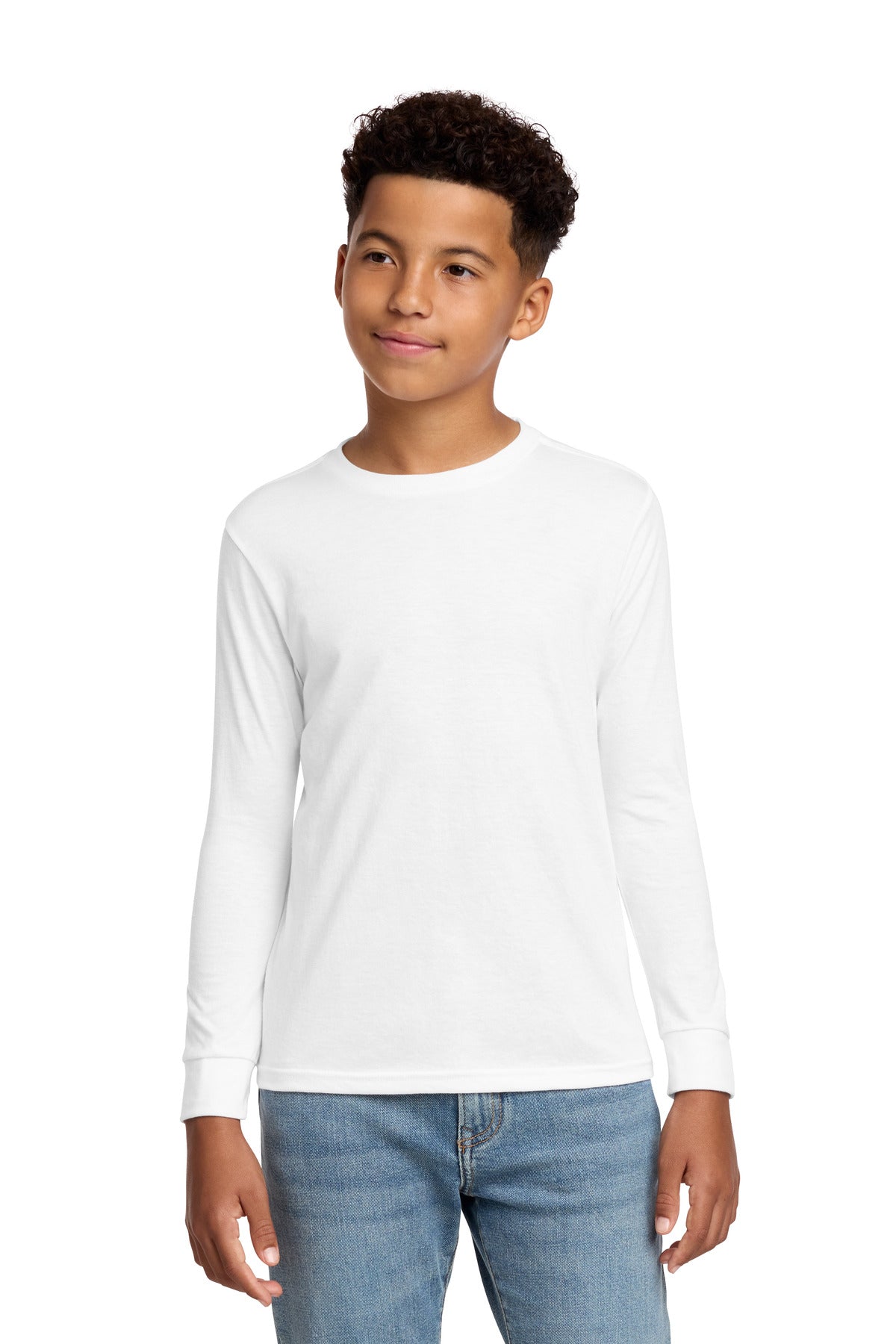 District ® Youth Perfect Tri ® Long Sleeve Tee DT132Y - District DT132Y