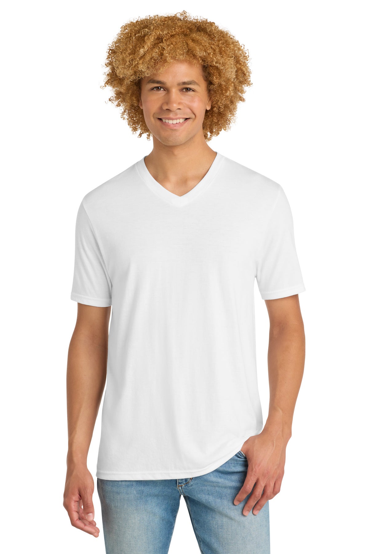 District ® Perfect Tri ® V-Neck Tee. DT1350 - District DT1350