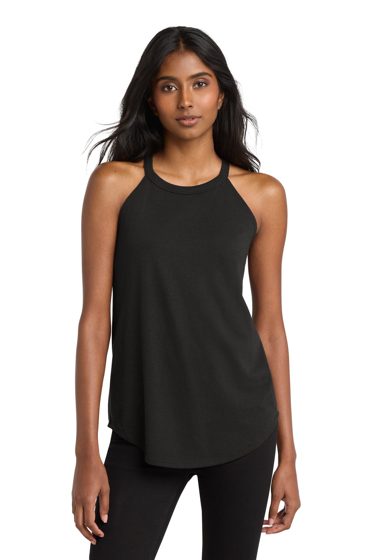District DT137L Women's Perfect Tri Rocker Tank | Wholesale