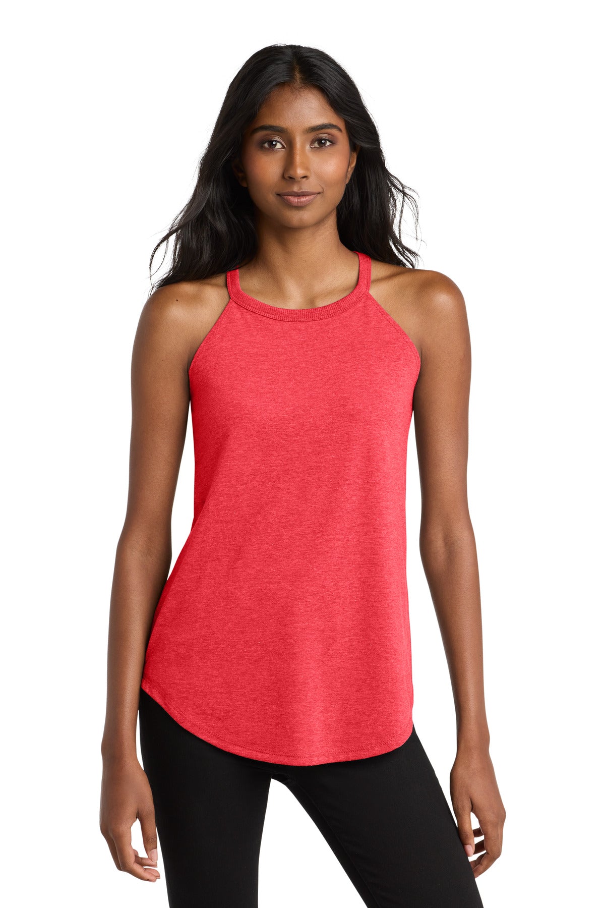 District DT137L Women's Perfect Tri Rocker Tank | Wholesale