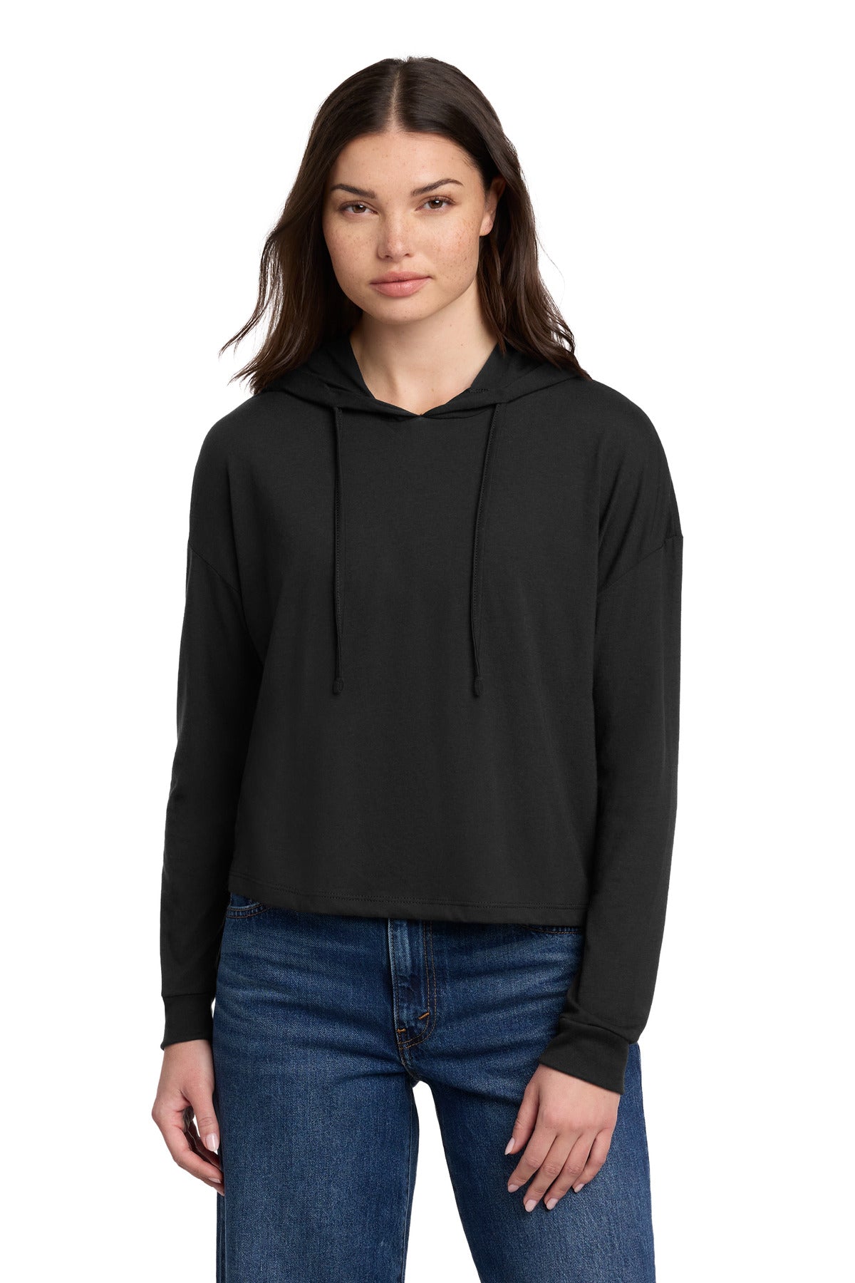 District ® Women's Perfect Tri ® Midi Long Sleeve Hoodie DT1390L - District DT1390L