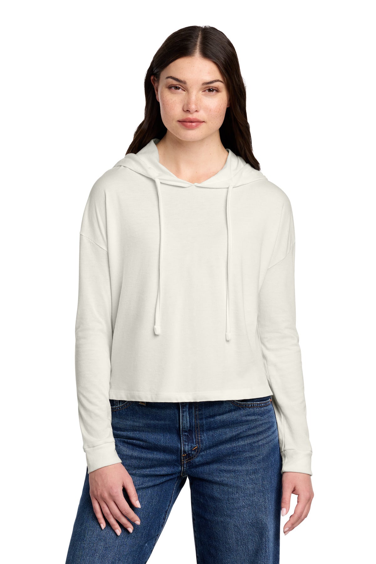 District ® Women's Perfect Tri ® Midi Long Sleeve Hoodie DT1390L - District DT1390L