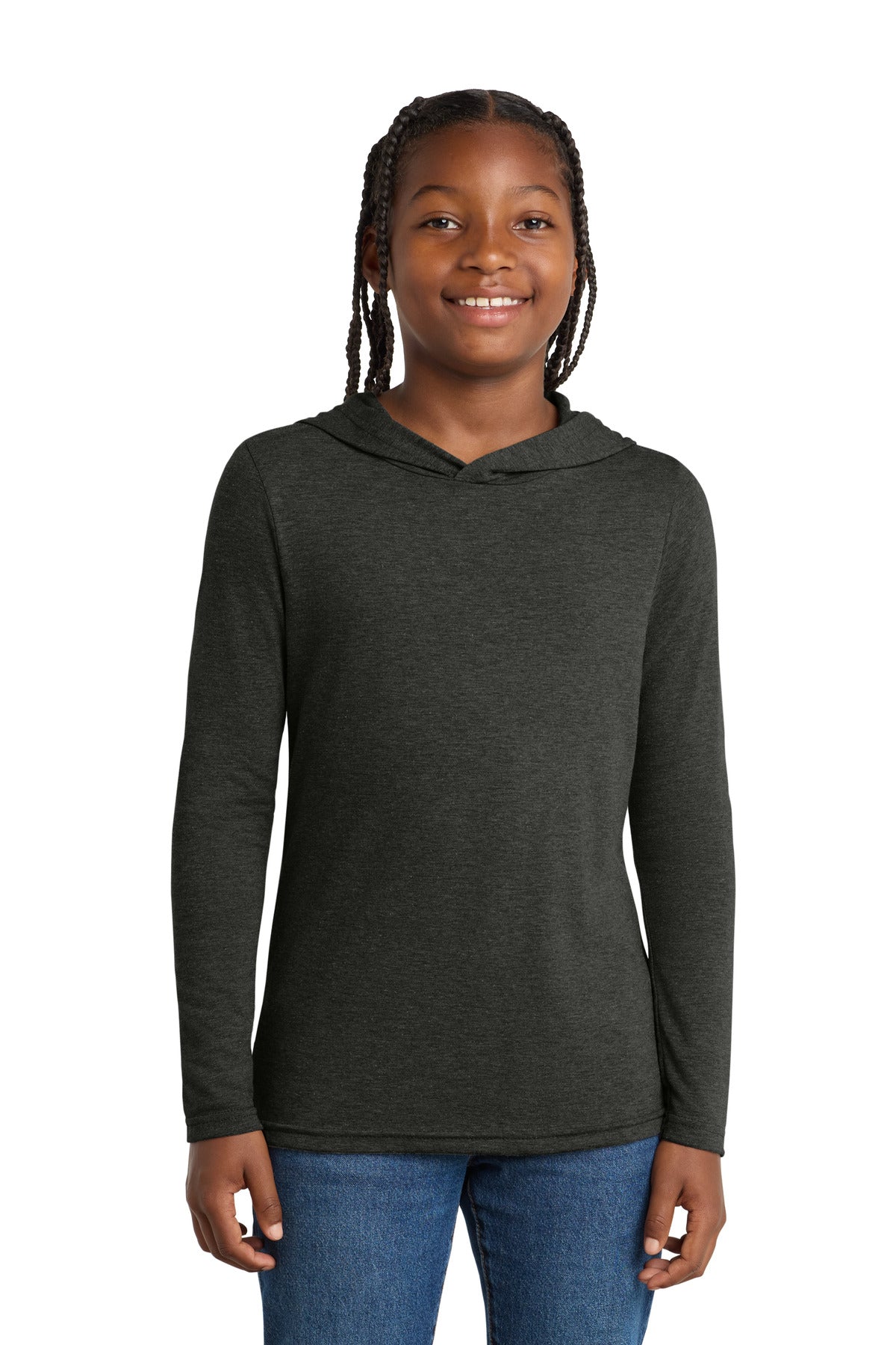 District ® Youth Perfect Tri ® Long Sleeve Hoodie DT139Y - District DT139Y