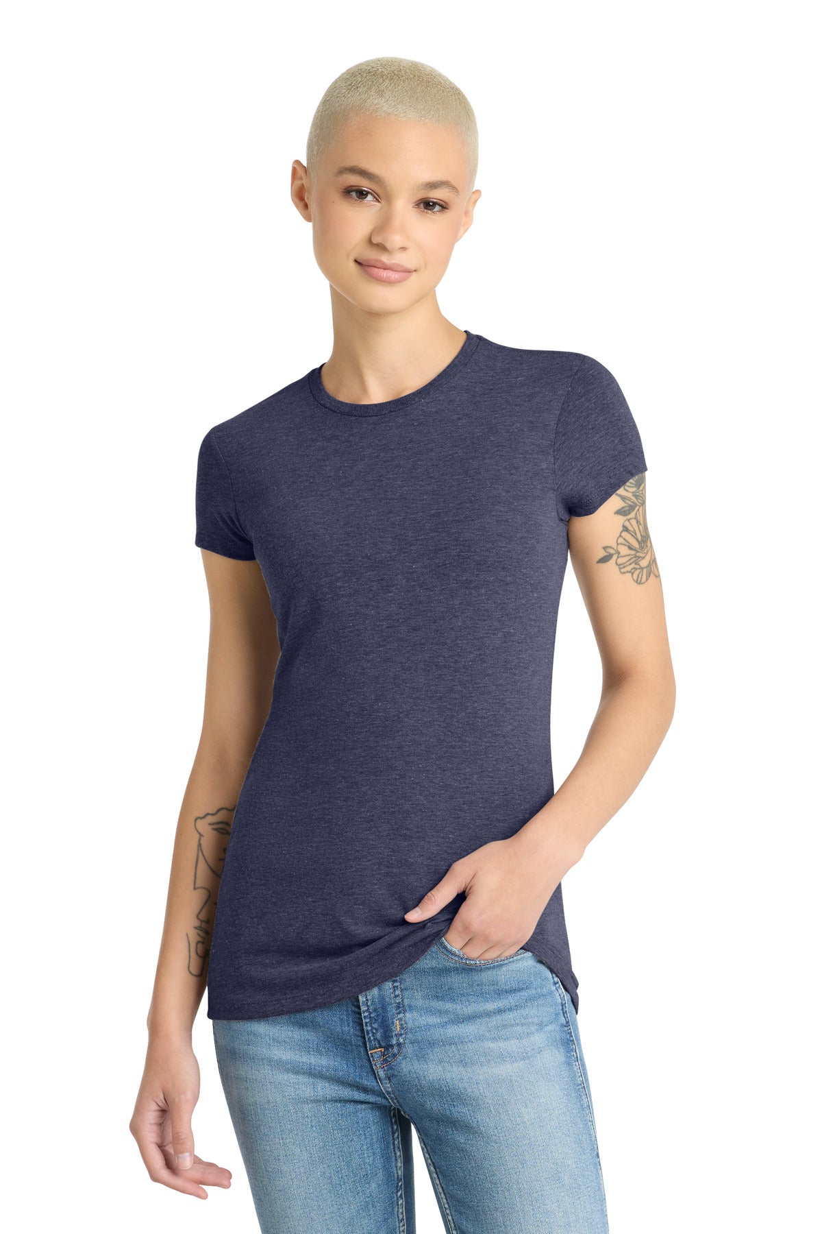 District ® Women's Fitted Perfect Tri ® Tee. DT155 - District DT155