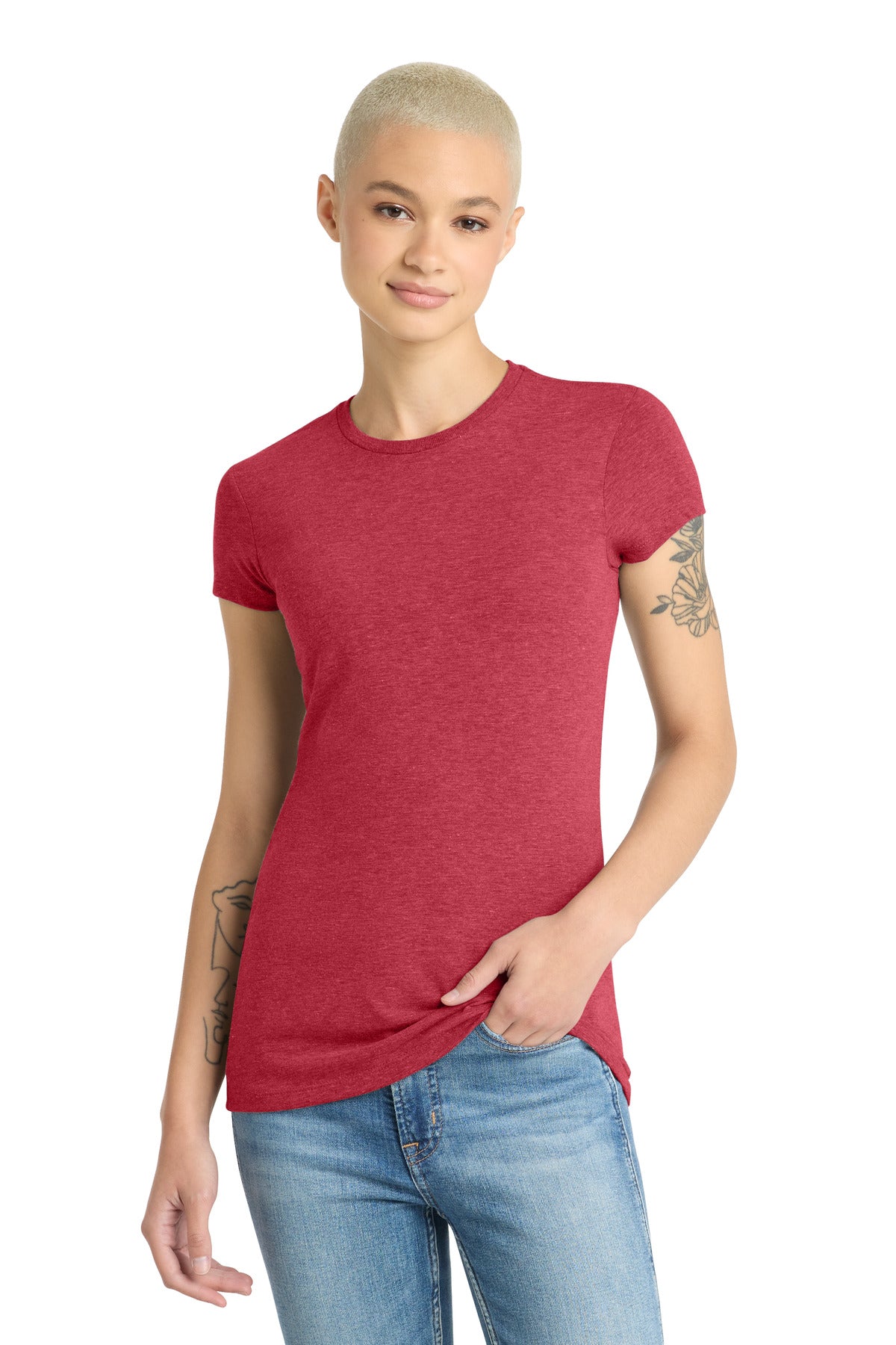 District ® Women's Fitted Perfect Tri ® Tee. DT155 - District DT155