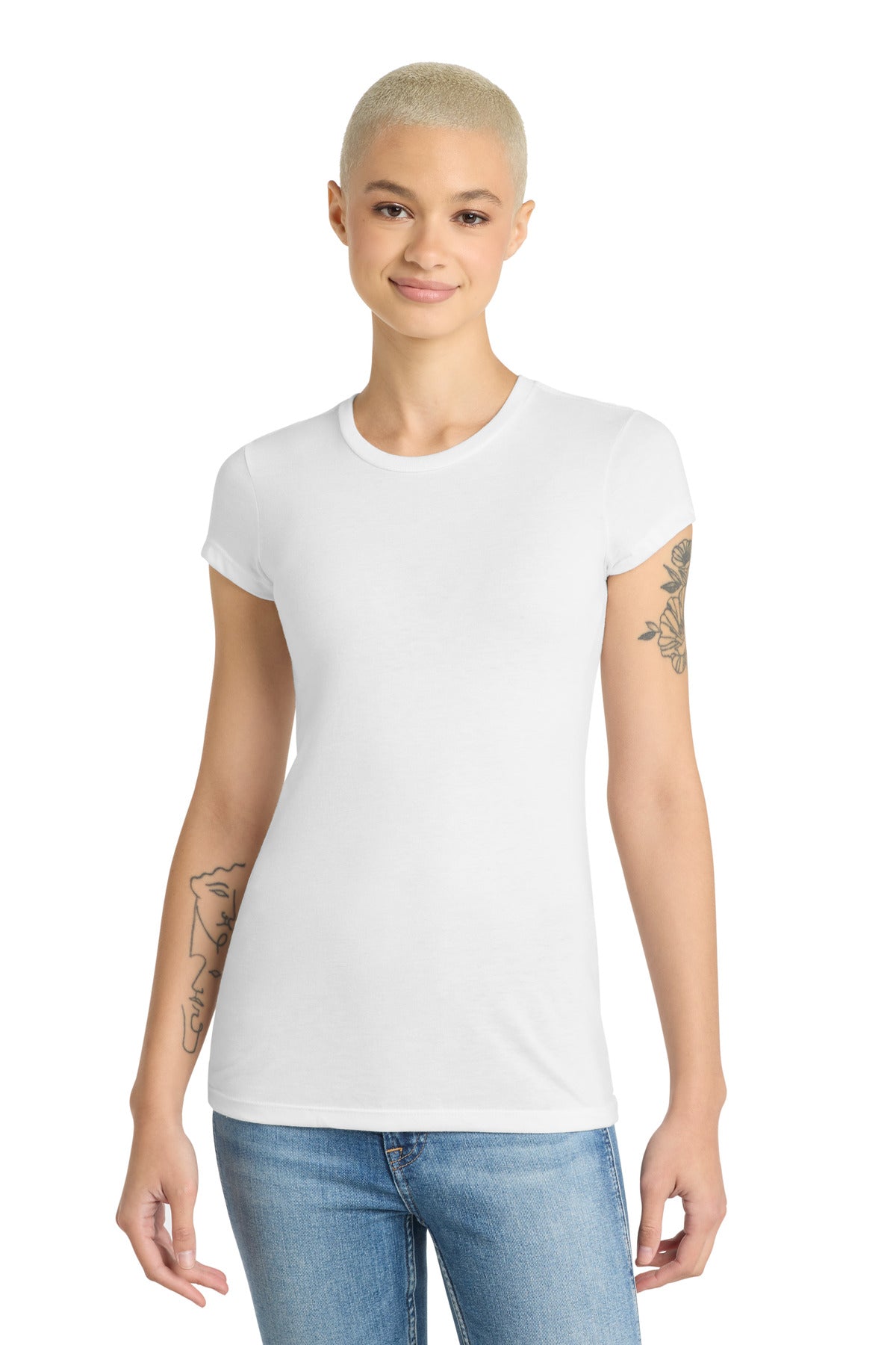 District ® Women's Fitted Perfect Tri ® Tee. DT155 - District DT155