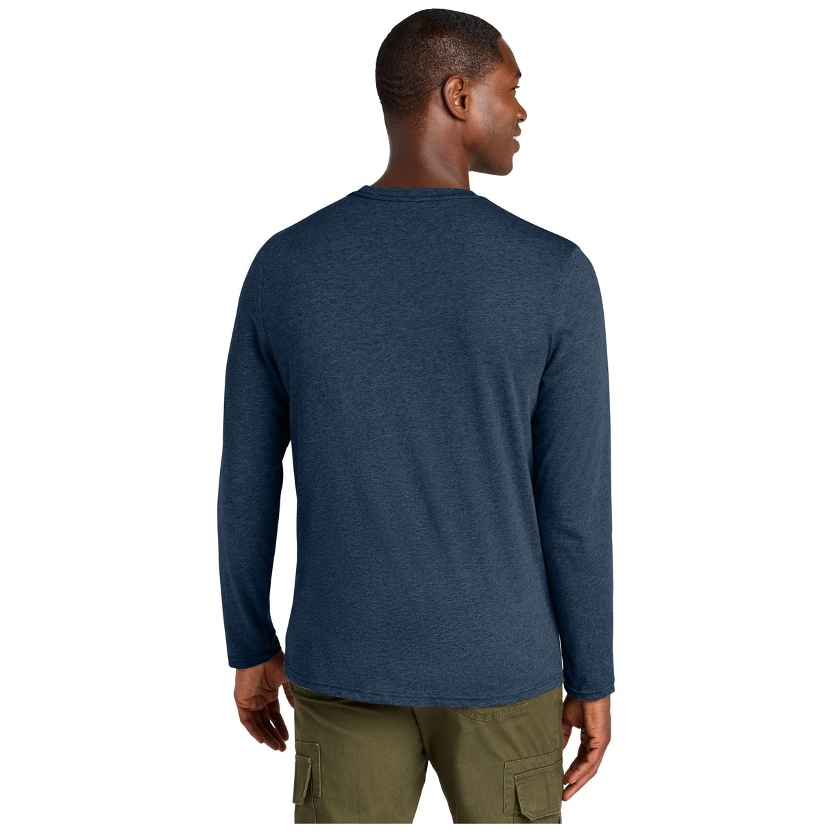 District® Perfect Weight® CVC Long Sleeve Tee - DT185 T-Shirts District