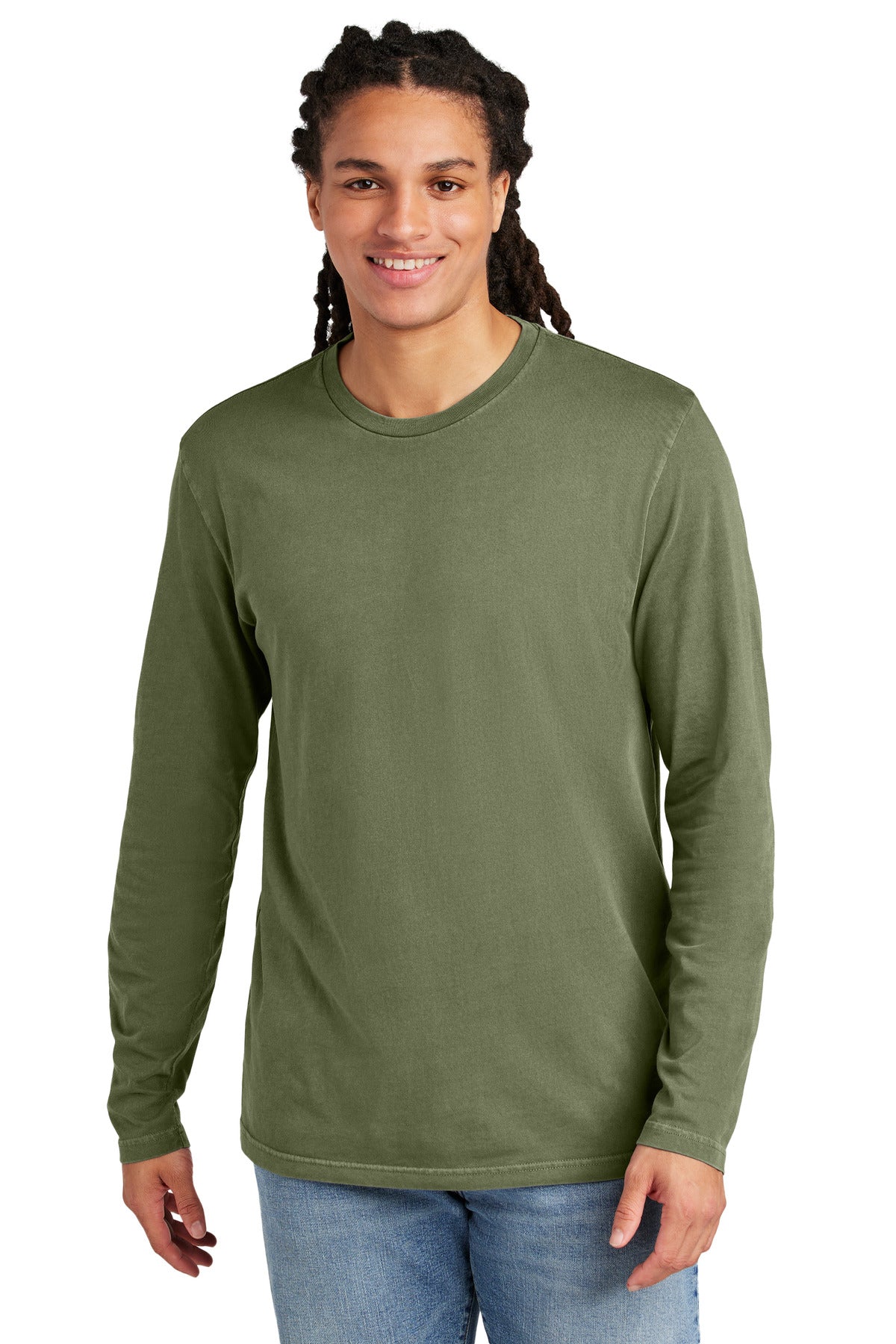 District Wash ™ Long Sleeve Tee DT2103 - District DT2103