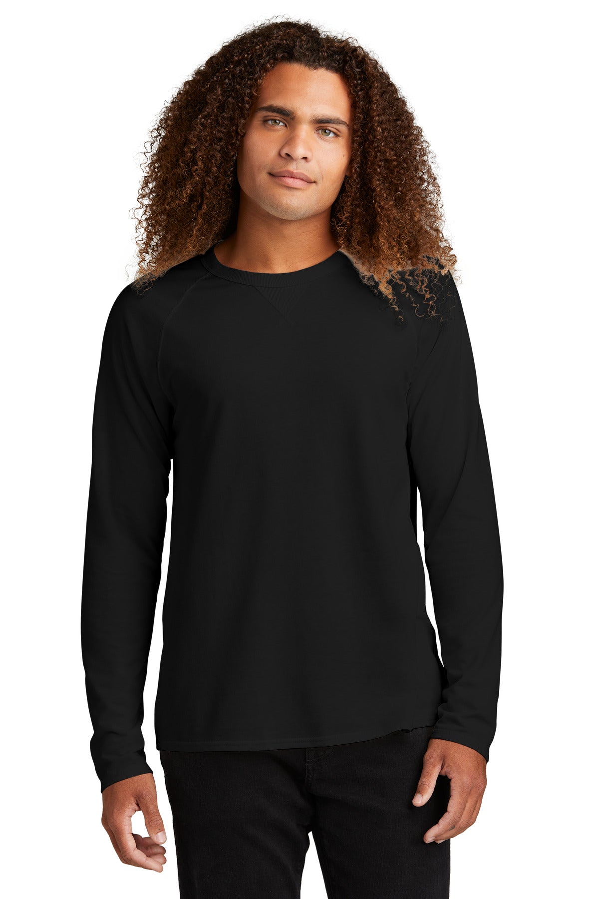 District ® Featherweight French Terry ™ Long Sleeve Crewneck DT572 - District DT572