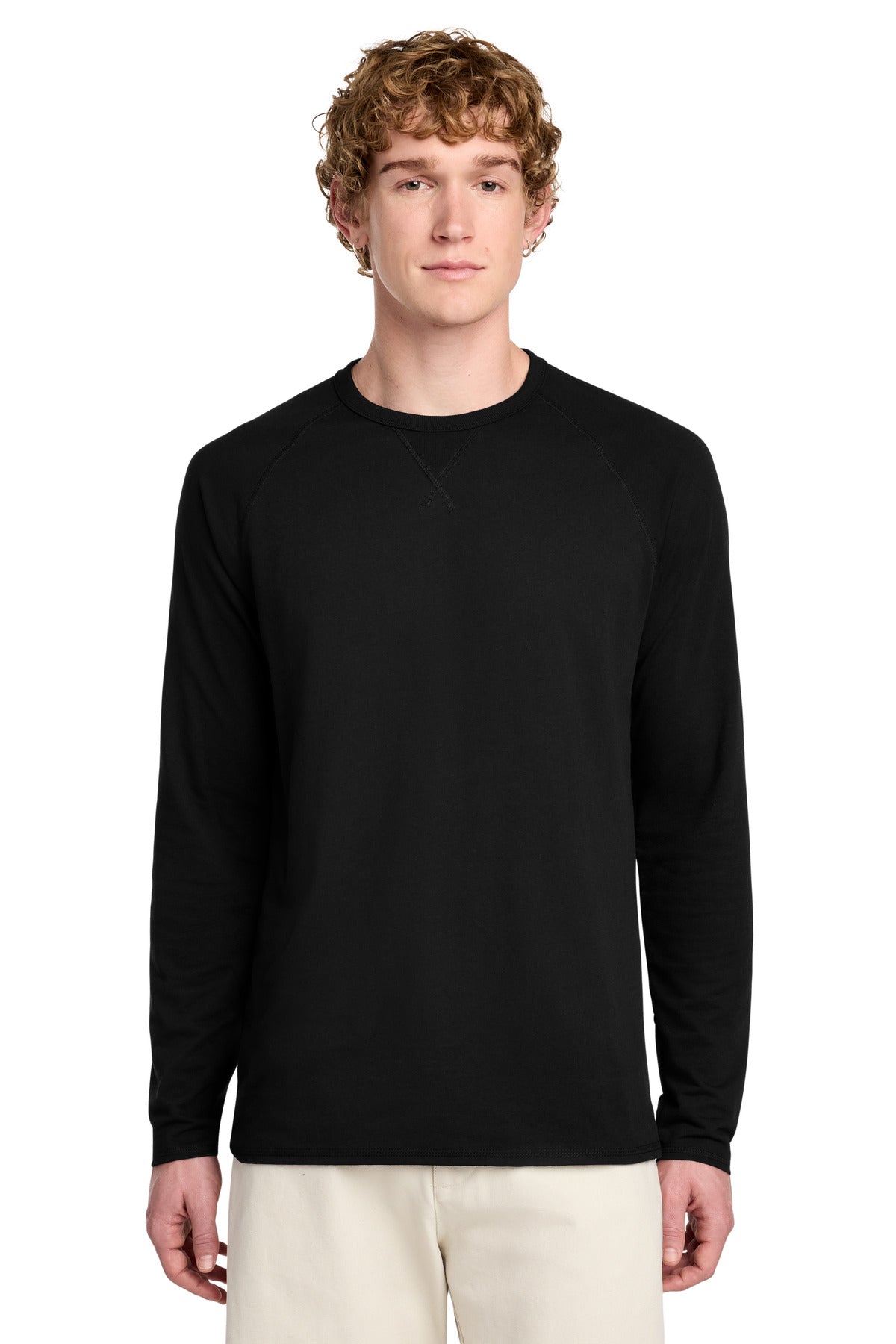 District ® Featherweight French Terry ™ Long Sleeve Crewneck DT572 - District DT572