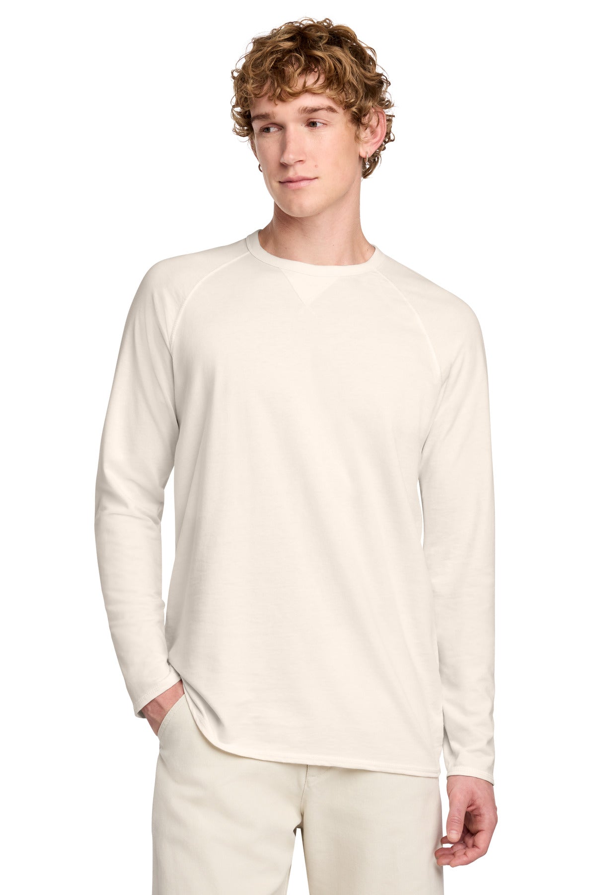 District ® Featherweight French Terry ™ Long Sleeve Crewneck DT572 - District DT572