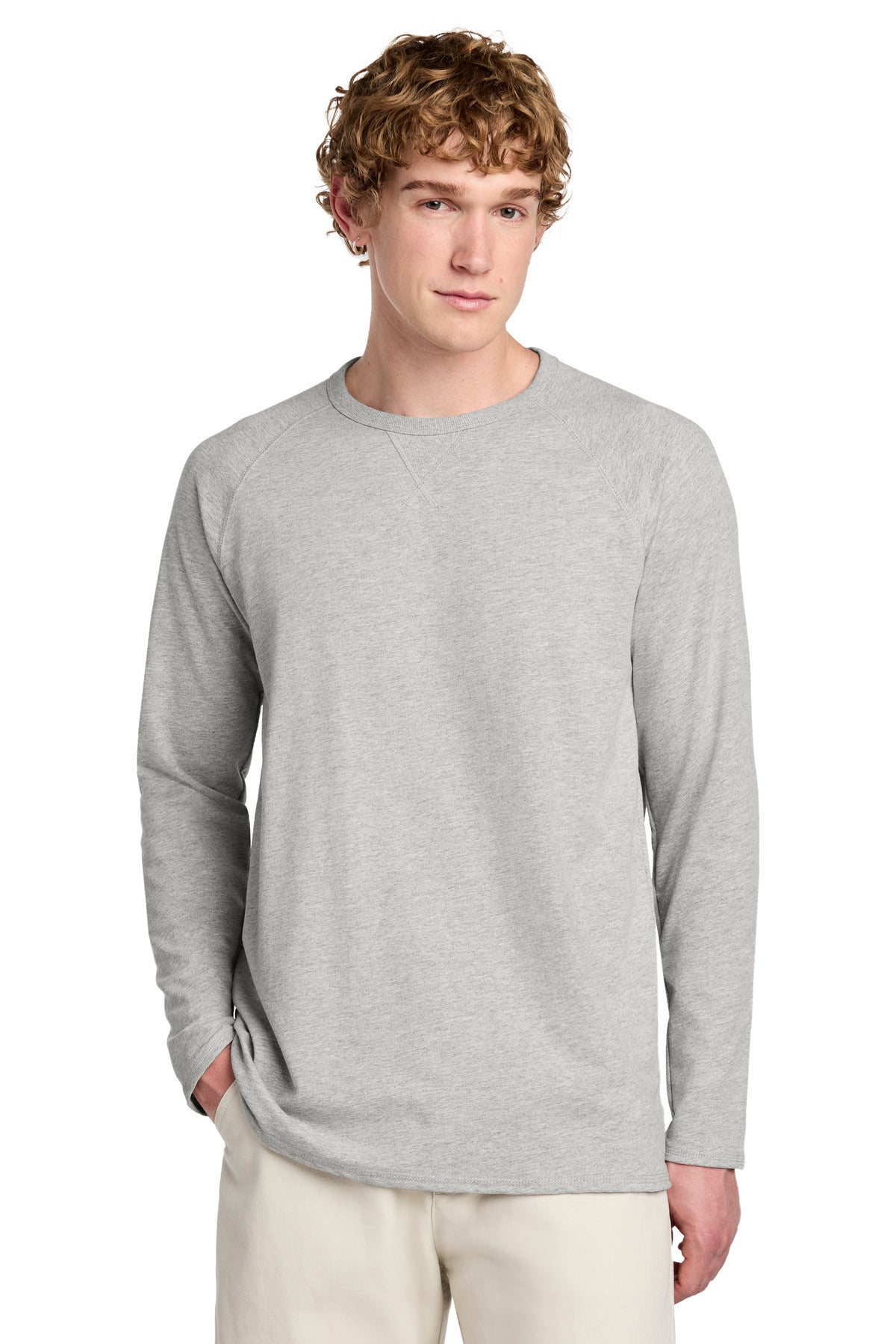 District ® Featherweight French Terry ™ Long Sleeve Crewneck DT572 - District DT572