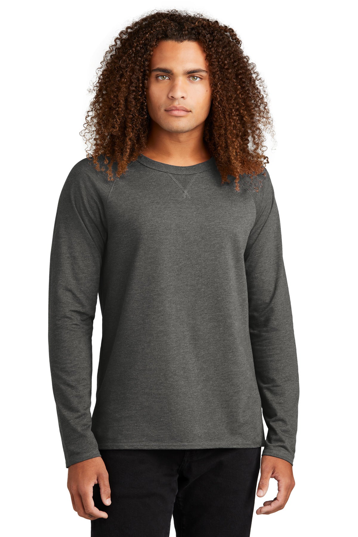 District ® Featherweight French Terry ™ Long Sleeve Crewneck DT572 - District DT572