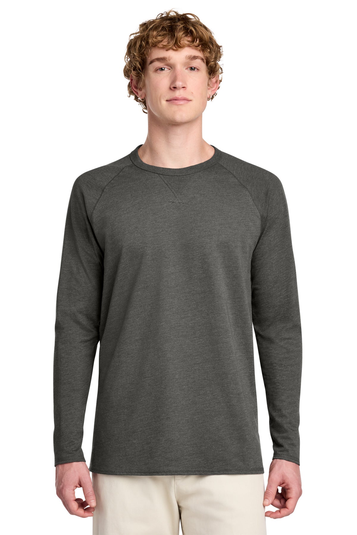 District ® Featherweight French Terry ™ Long Sleeve Crewneck DT572 - District DT572