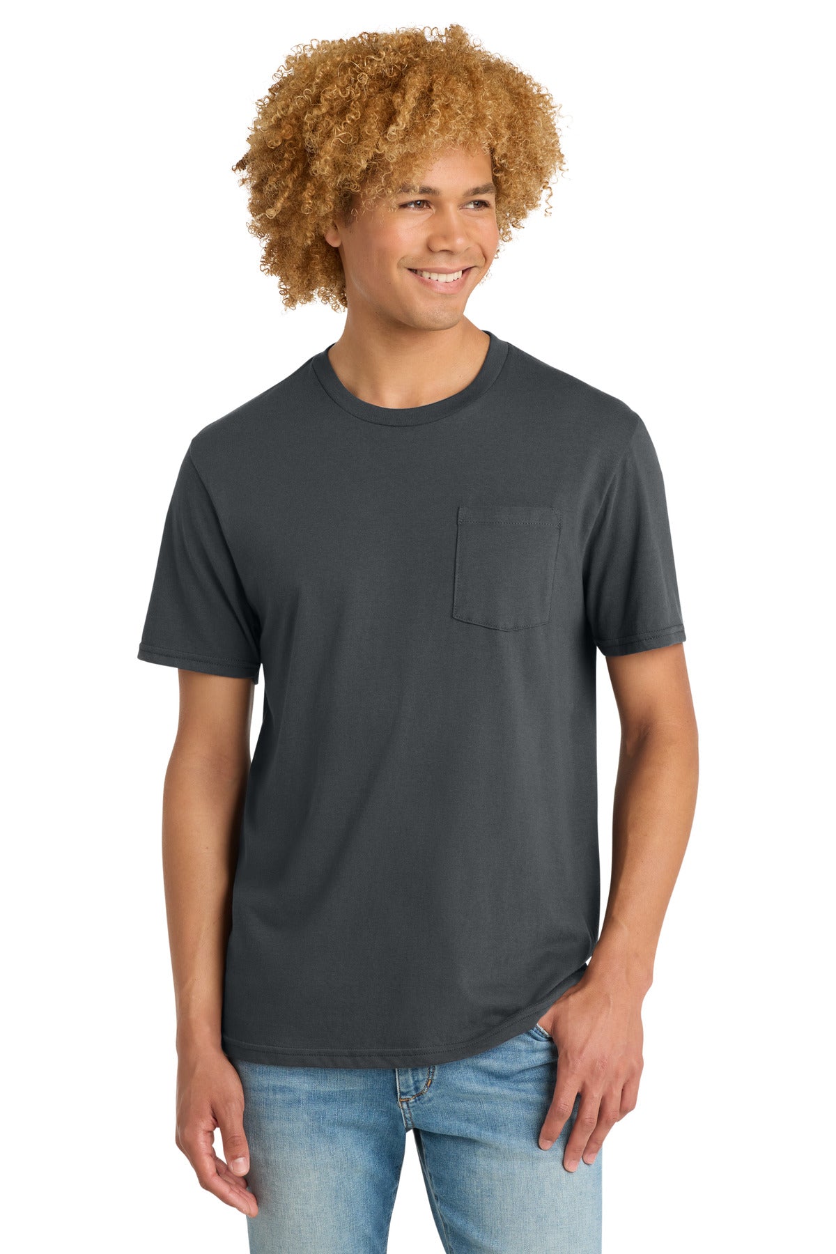 District ® Very Important Tee ® with Pocket. DT6000P - District DT6000P