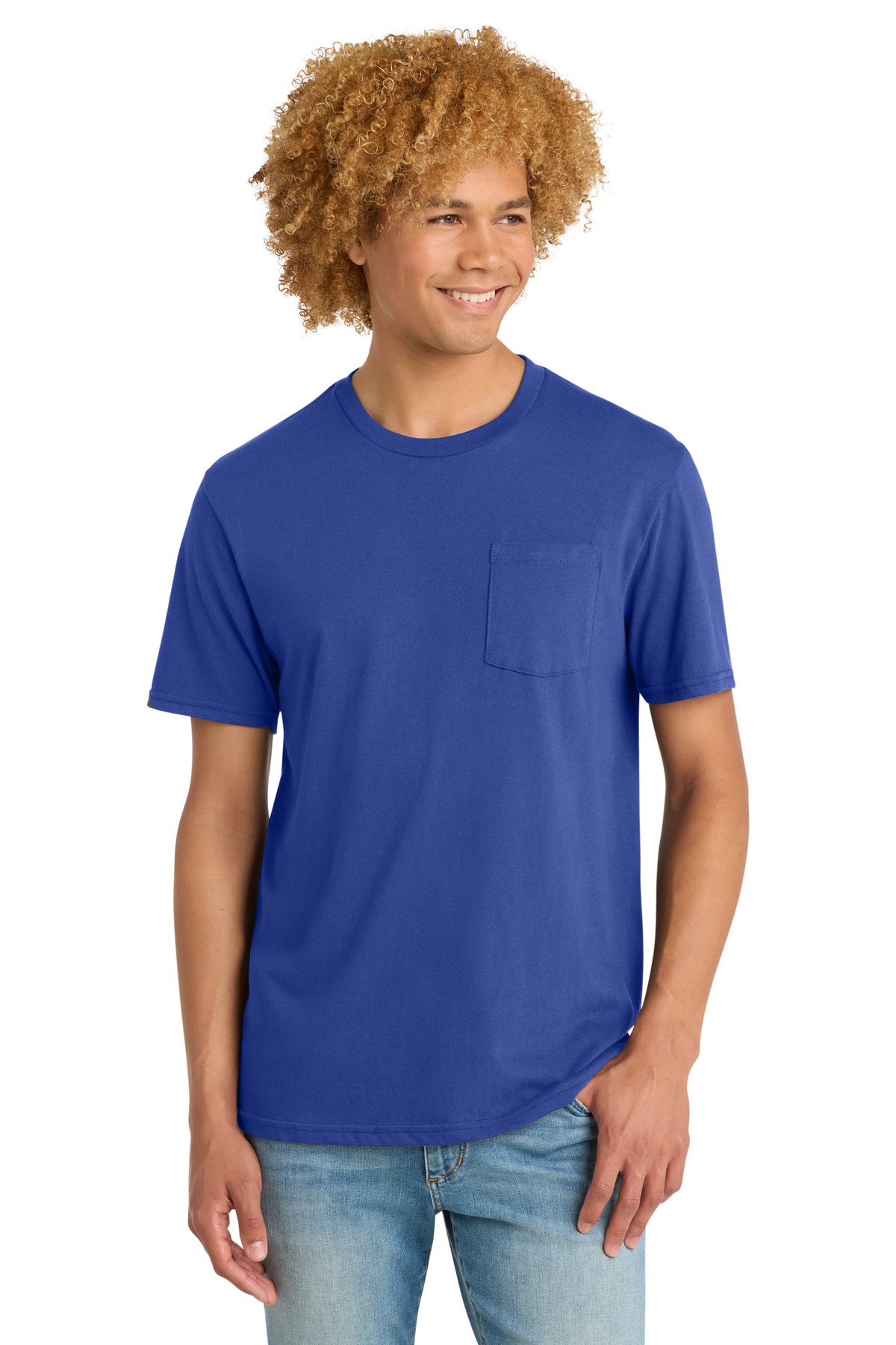 District ® Very Important Tee ® with Pocket. DT6000P - District DT6000P