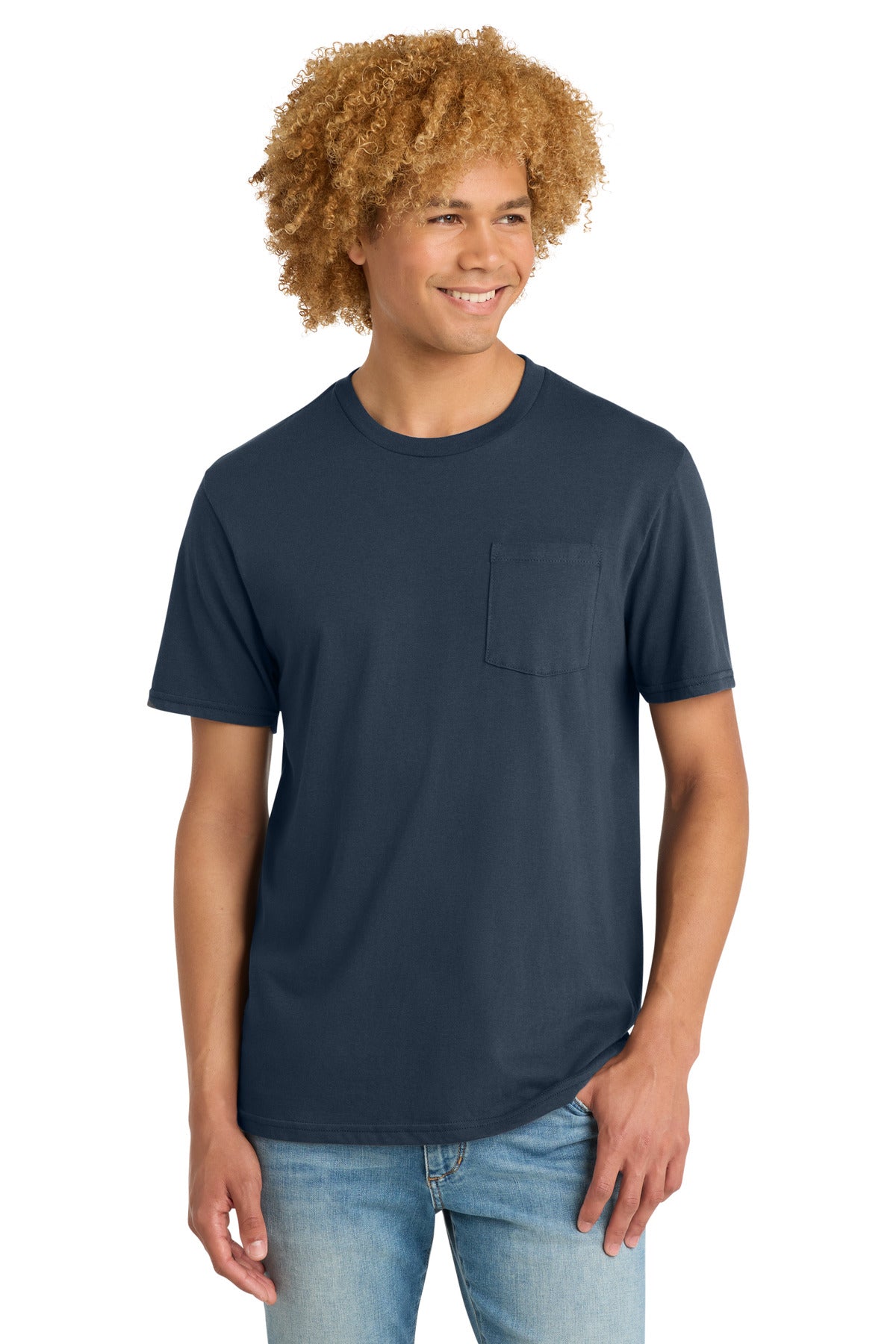 District ® Very Important Tee ® with Pocket. DT6000P - District DT6000P
