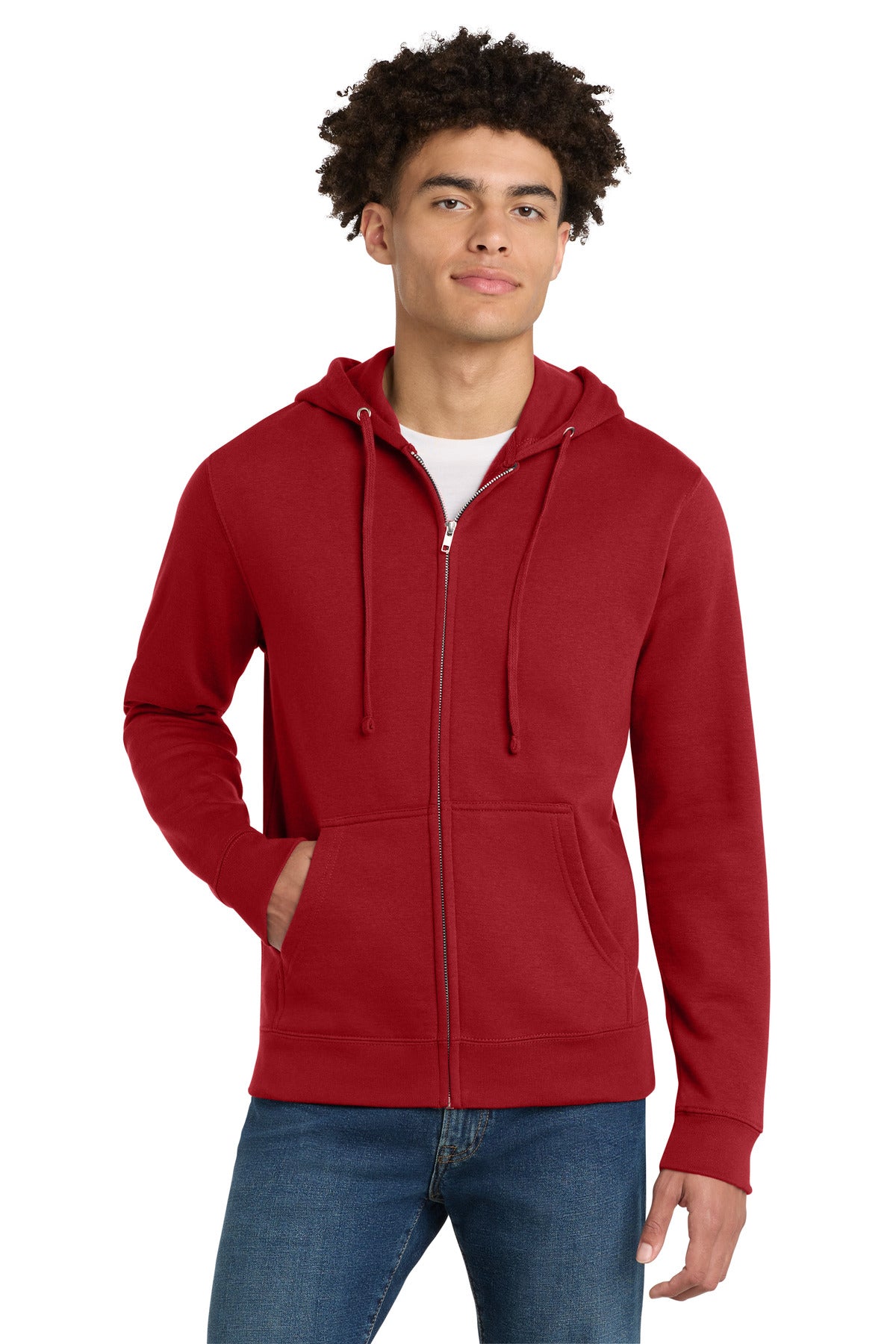 District ® V.I.T. ™ Fleece Full-Zip Hoodie DT6102 - District DT6102
