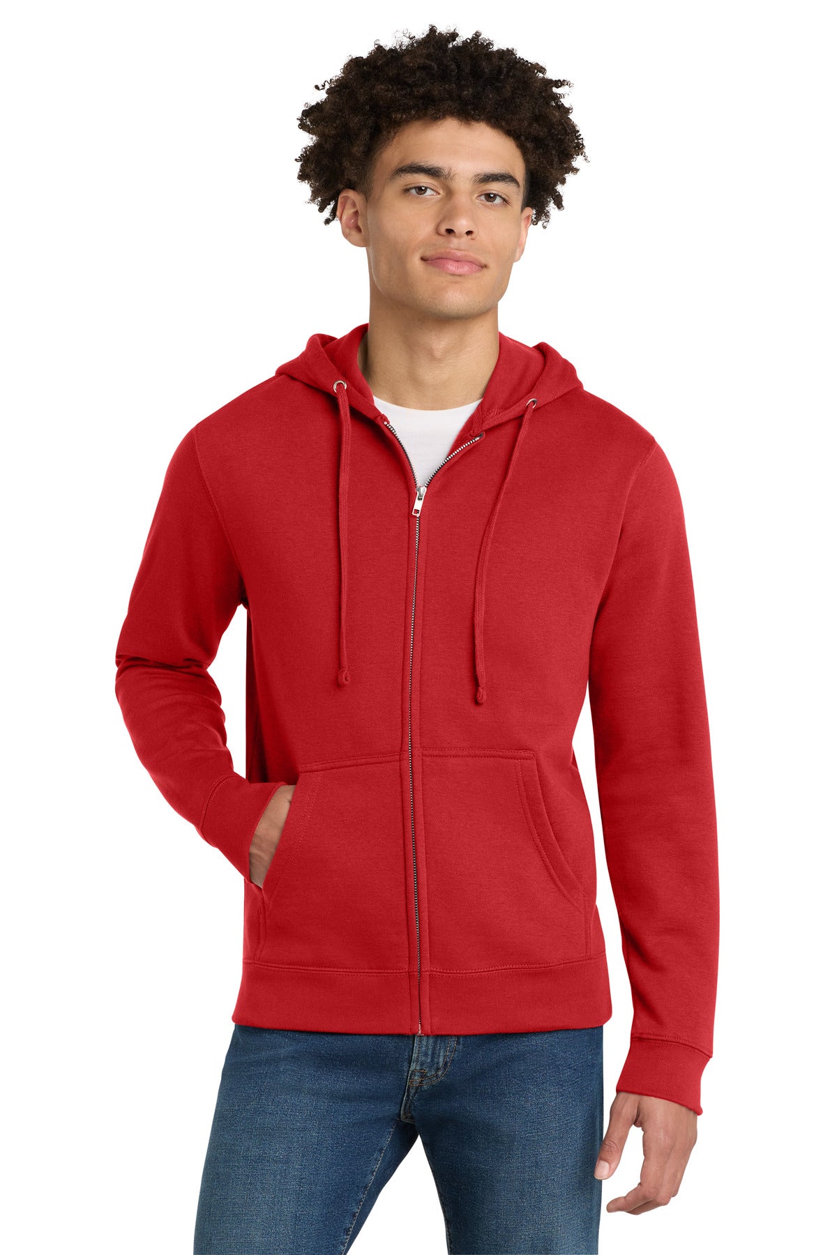 District ® V.I.T. ™ Fleece Full-Zip Hoodie DT6102 - District DT6102