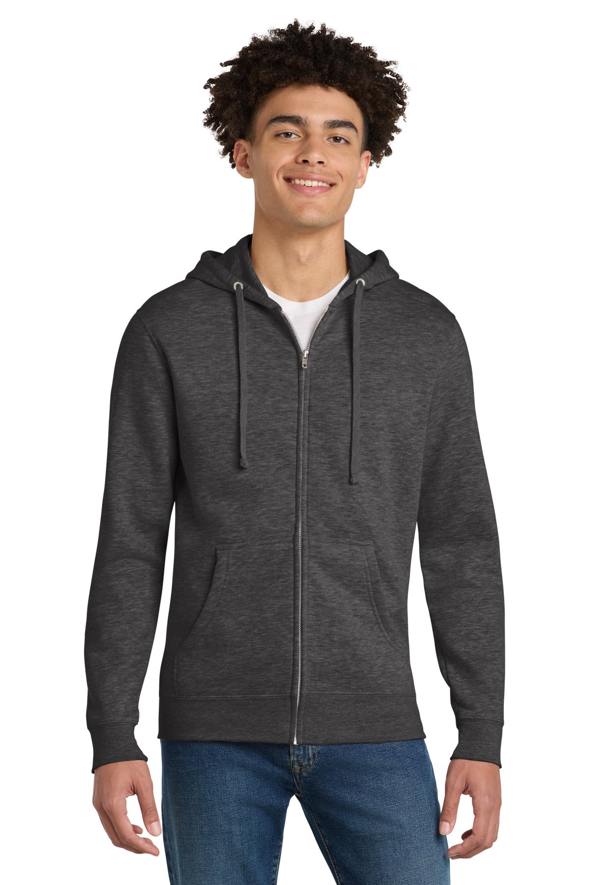 District ® V.I.T. ™ Fleece Full-Zip Hoodie DT6102 - District DT6102