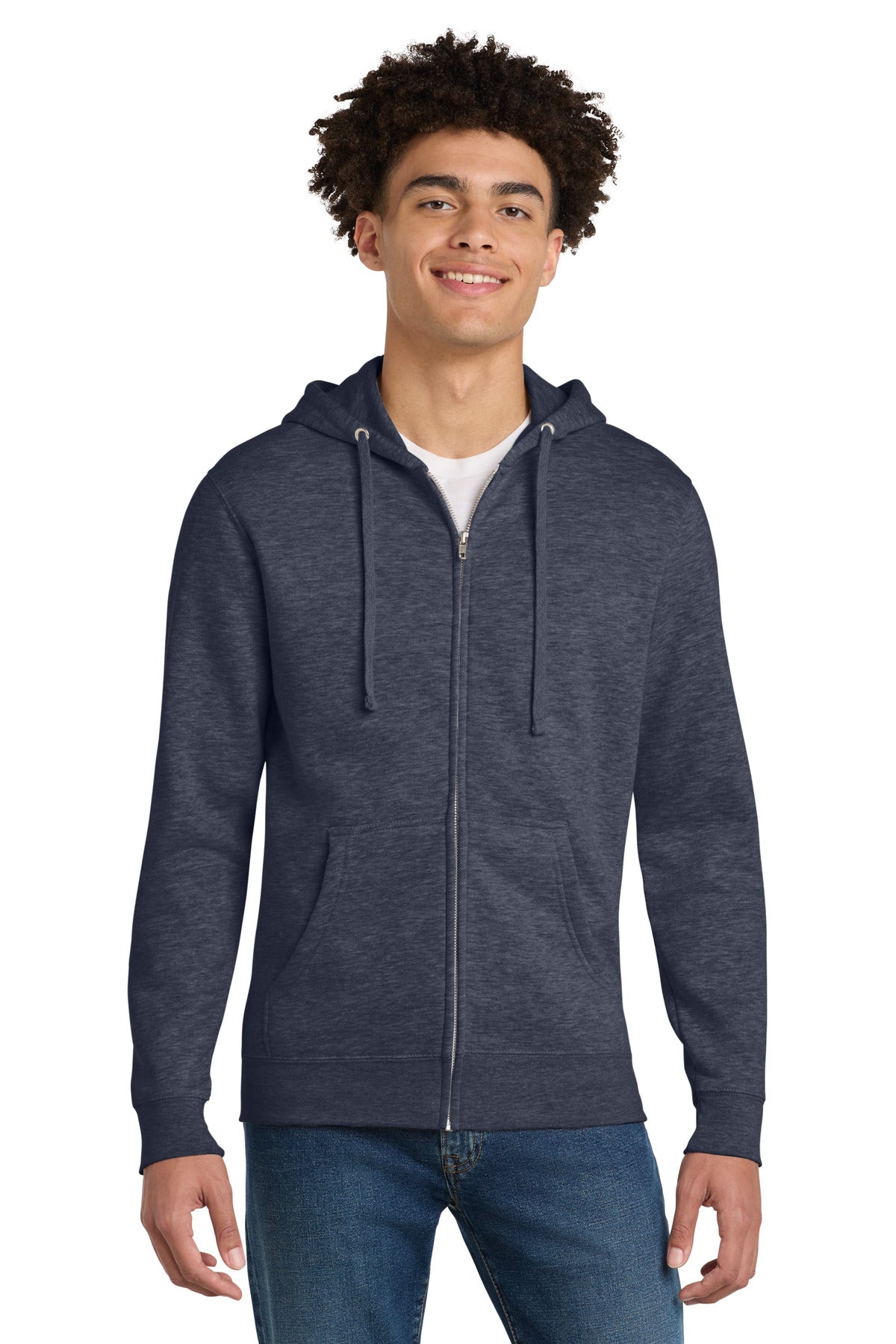 District ® V.I.T. ™ Fleece Full-Zip Hoodie DT6102 - District DT6102