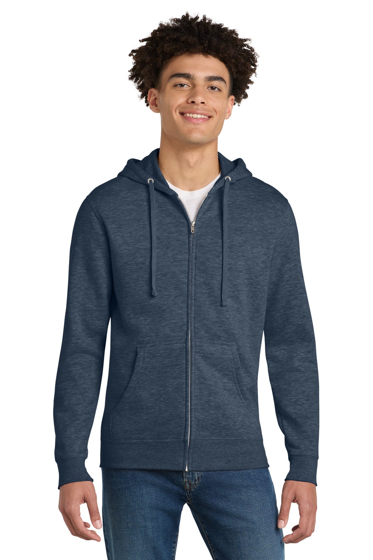 District ® V.I.T. ™ Fleece Full-Zip Hoodie DT6102 - District DT6102