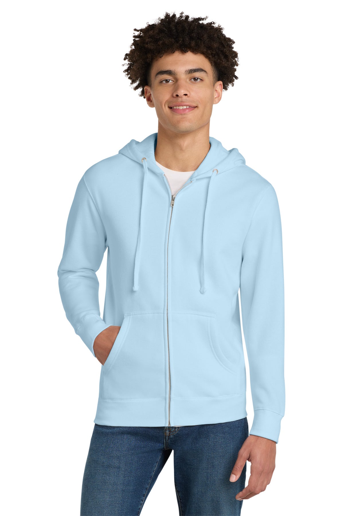 District ® V.I.T. ™ Fleece Full-Zip Hoodie DT6102 - District DT6102