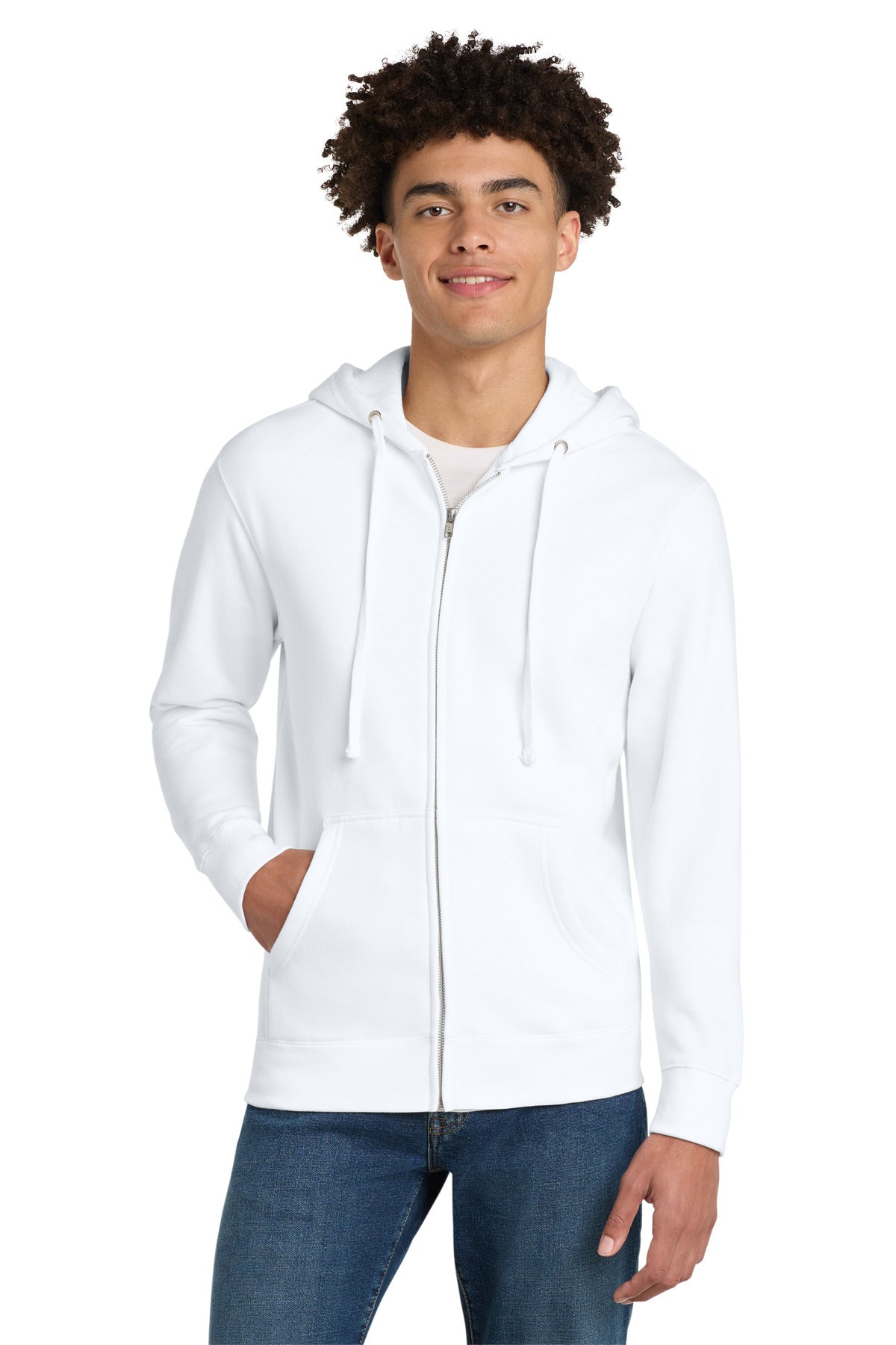 District ® V.I.T. ™ Fleece Full-Zip Hoodie DT6102 - District DT6102
