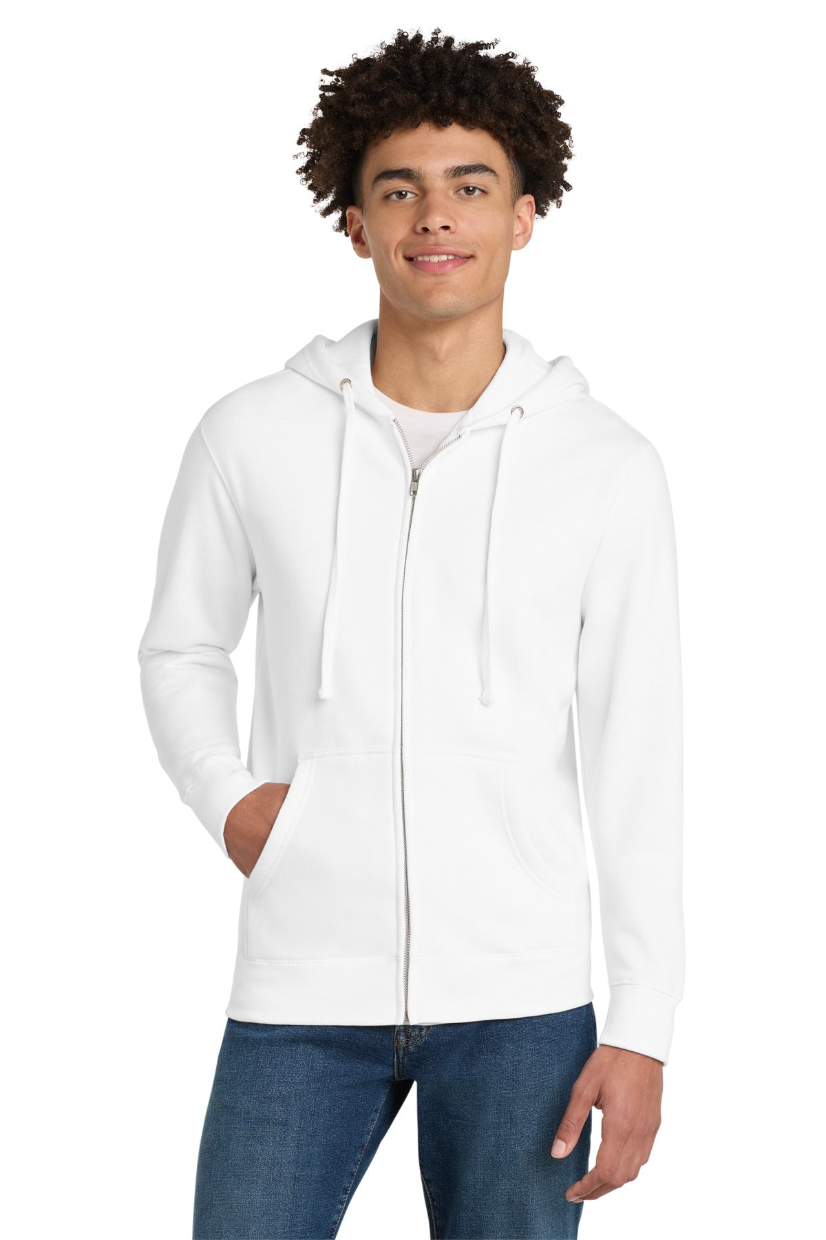 District ® V.I.T. ™ Fleece Full-Zip Hoodie DT6102 - District DT6102