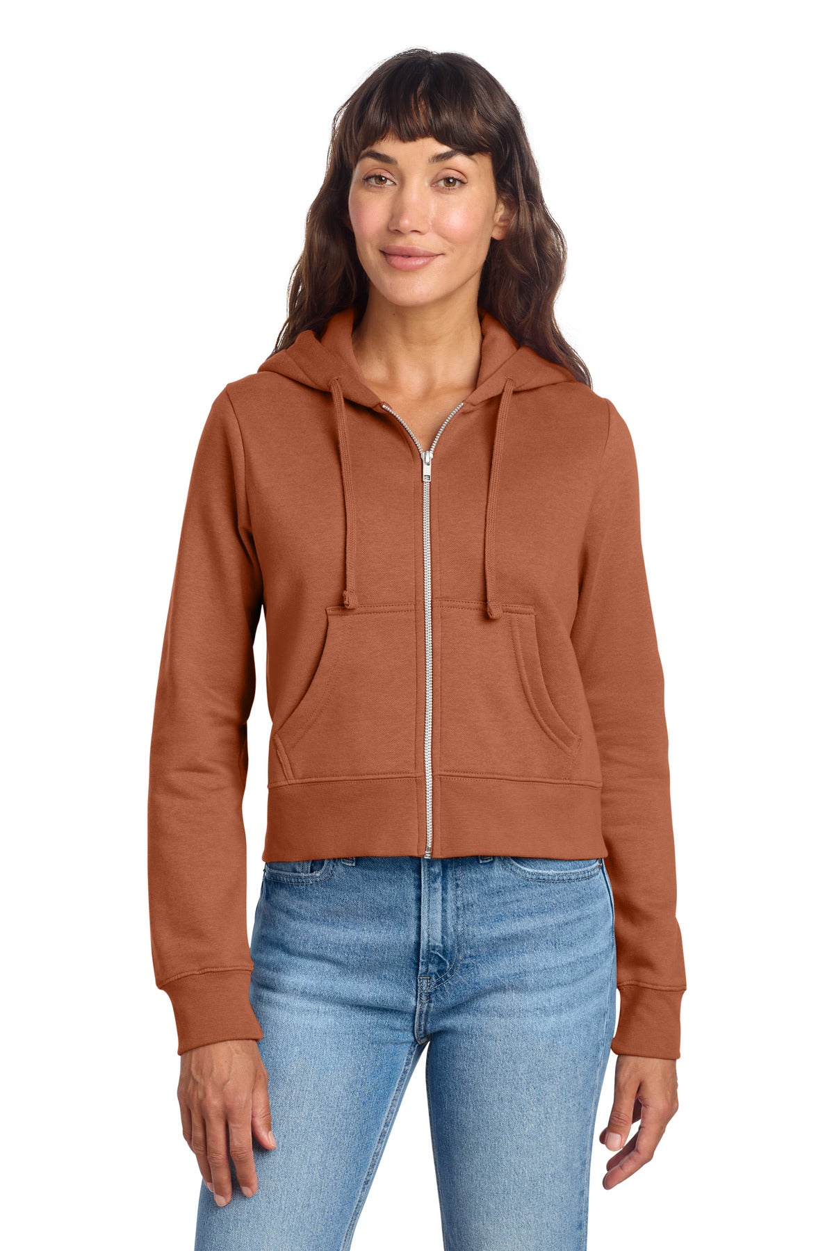 District ® Women's V.I.T. ™ Fleece Full-Zip Hoodie DT6103 - District DT6103
