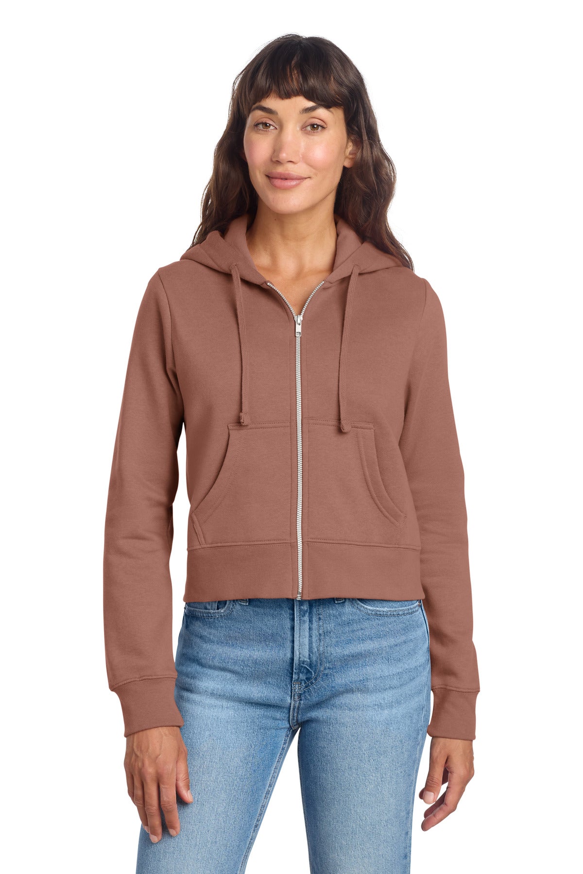 District ® Women's V.I.T. ™ Fleece Full-Zip Hoodie DT6103 - District DT6103