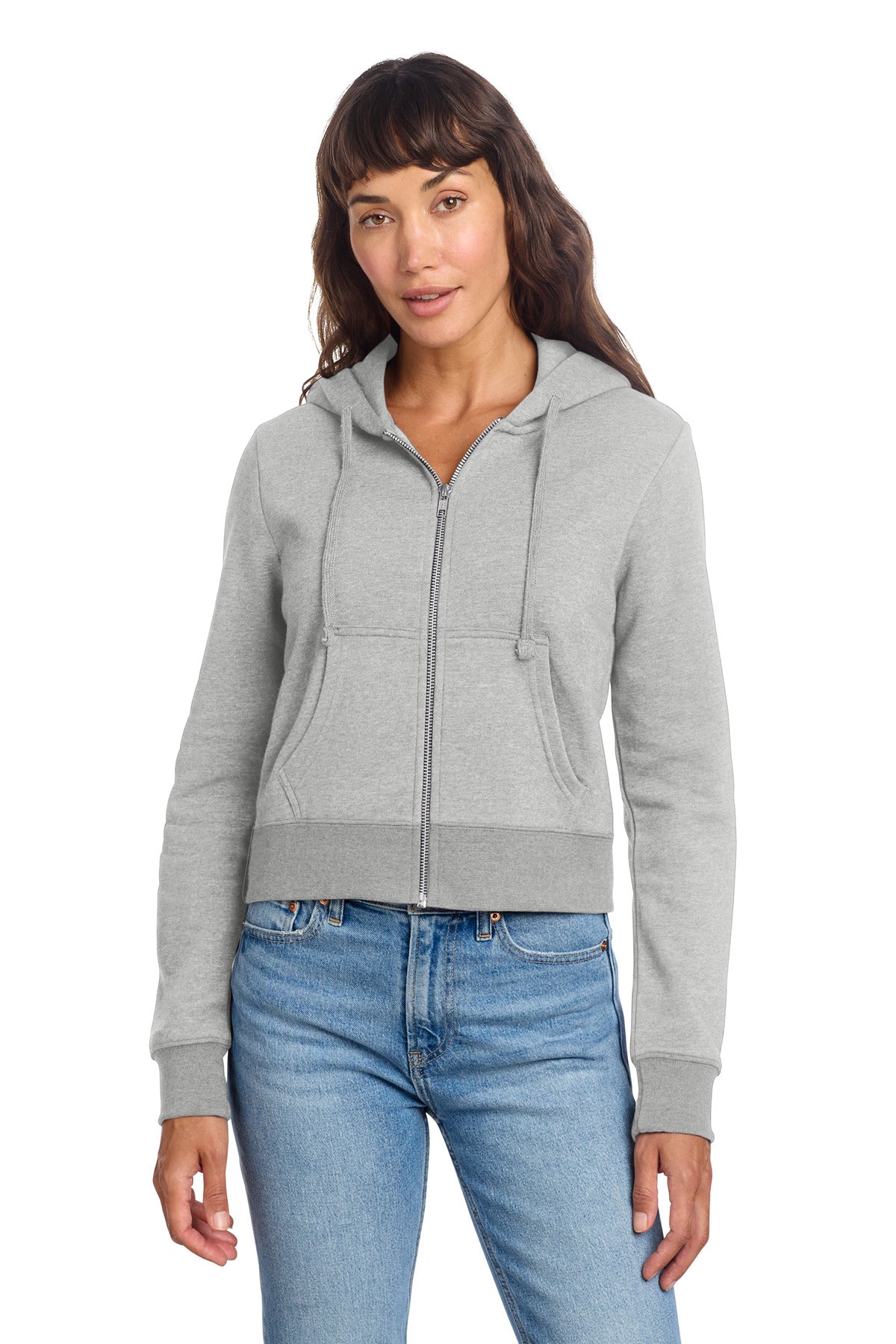 District ® Women's V.I.T. ™ Fleece Full-Zip Hoodie DT6103 - District DT6103