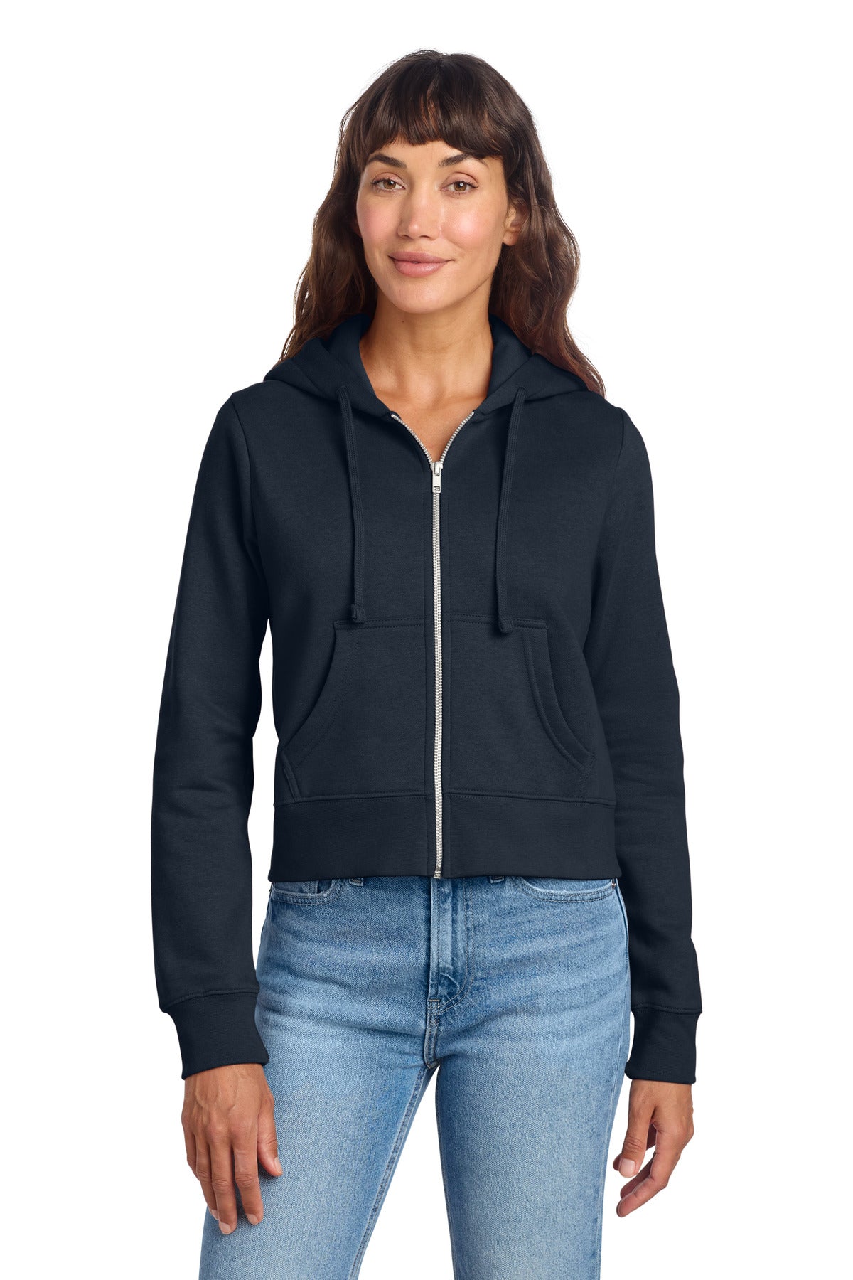 District ® Women's V.I.T. ™ Fleece Full-Zip Hoodie DT6103 - District DT6103
