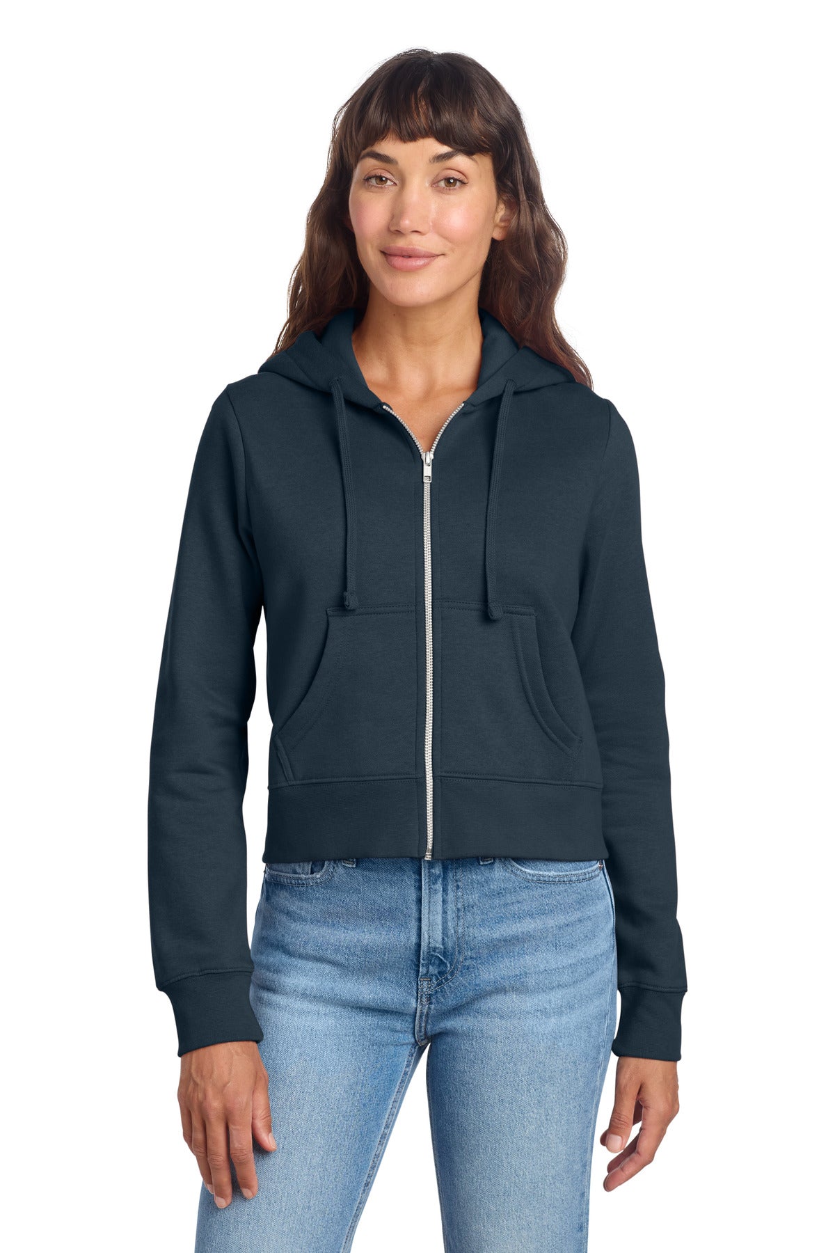 District ® Women's V.I.T. ™ Fleece Full-Zip Hoodie DT6103 - District DT6103