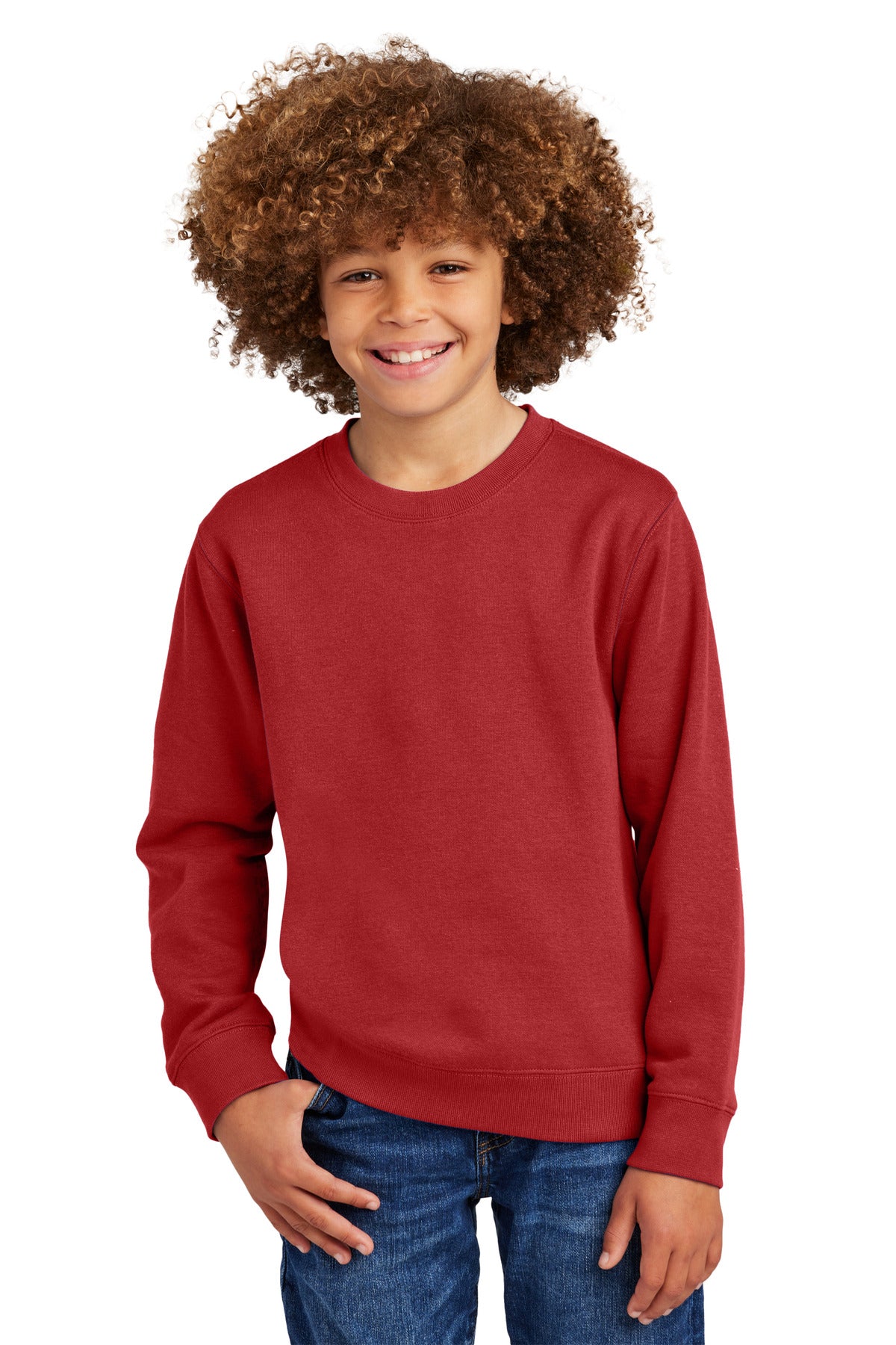 District ® Youth V.I.T. ™ Fleece Crew DT6104Y - District DT6104Y