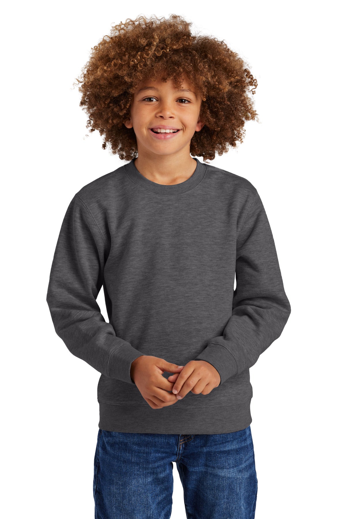 District ® Youth V.I.T. ™ Fleece Crew DT6104Y - District DT6104Y