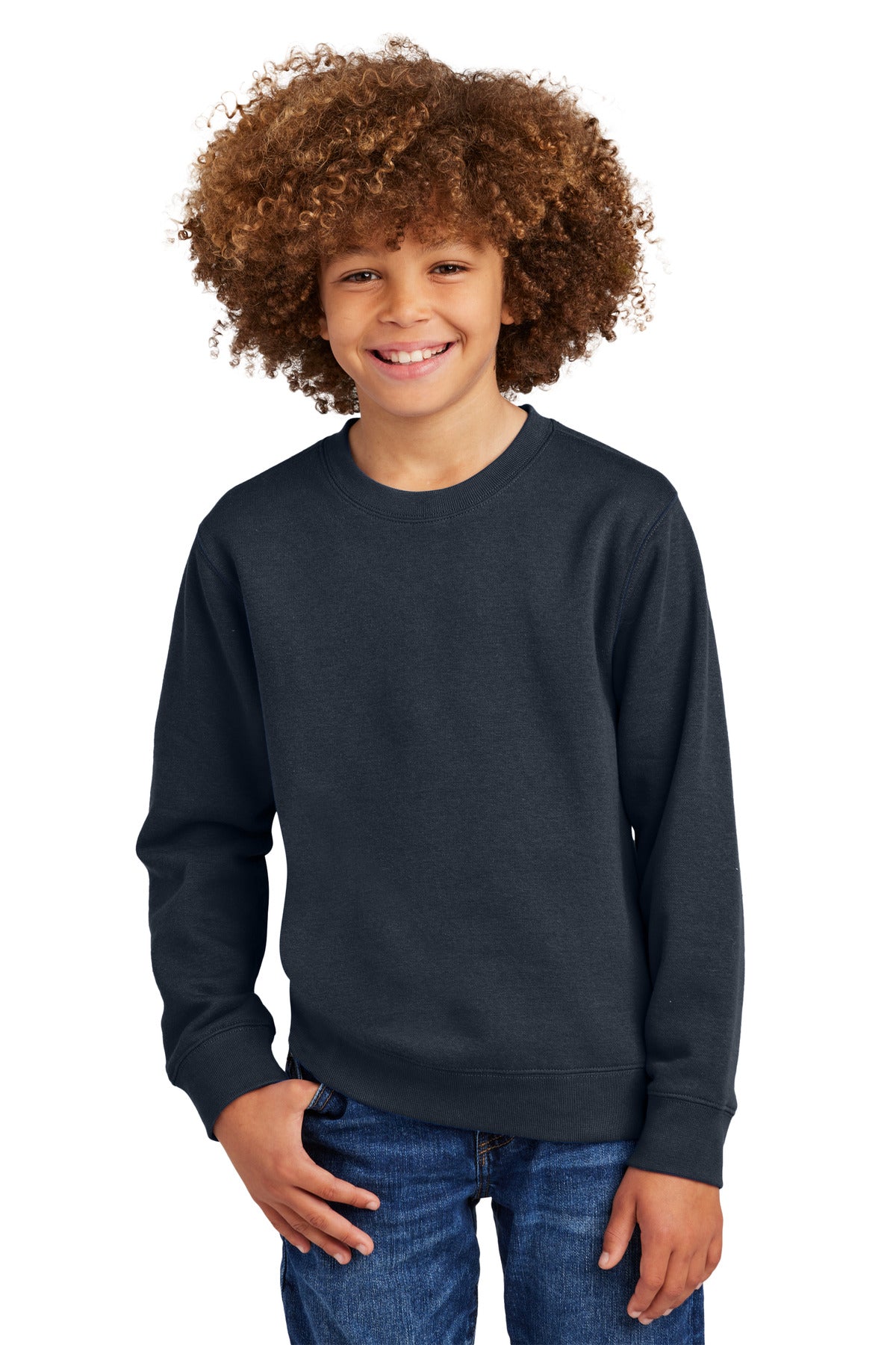 District ® Youth V.I.T. ™ Fleece Crew DT6104Y - District DT6104Y