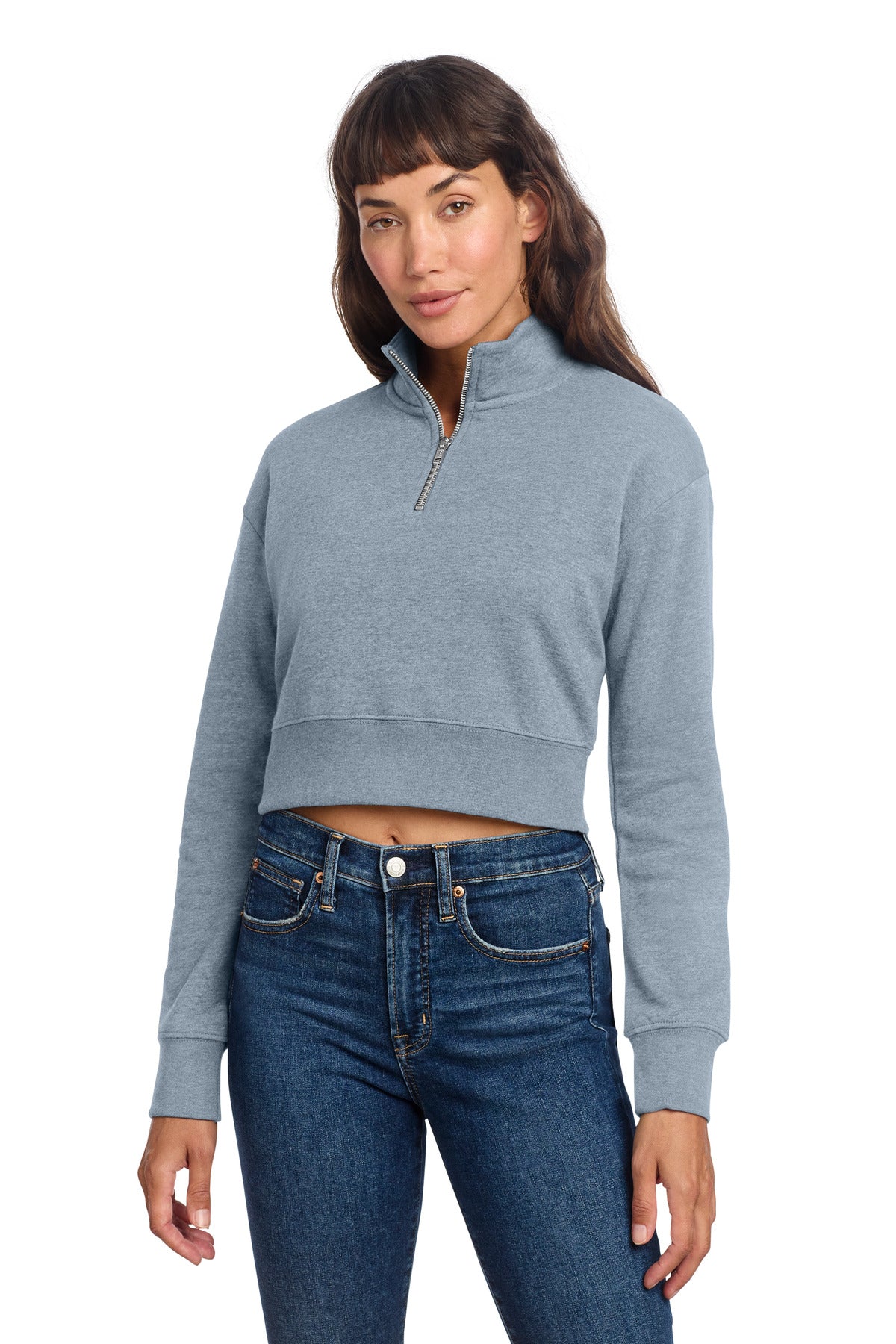 District ® Women's V.I.T. ™ Fleece 1/2-Zip DT6111 - District DT6111