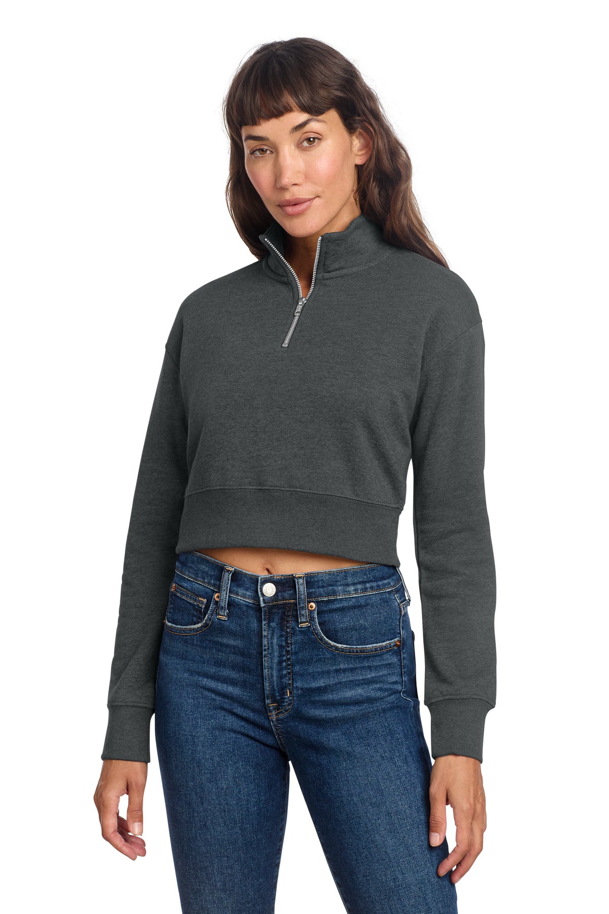 District ® Women's V.I.T. ™ Fleece 1/2-Zip DT6111 - District DT6111