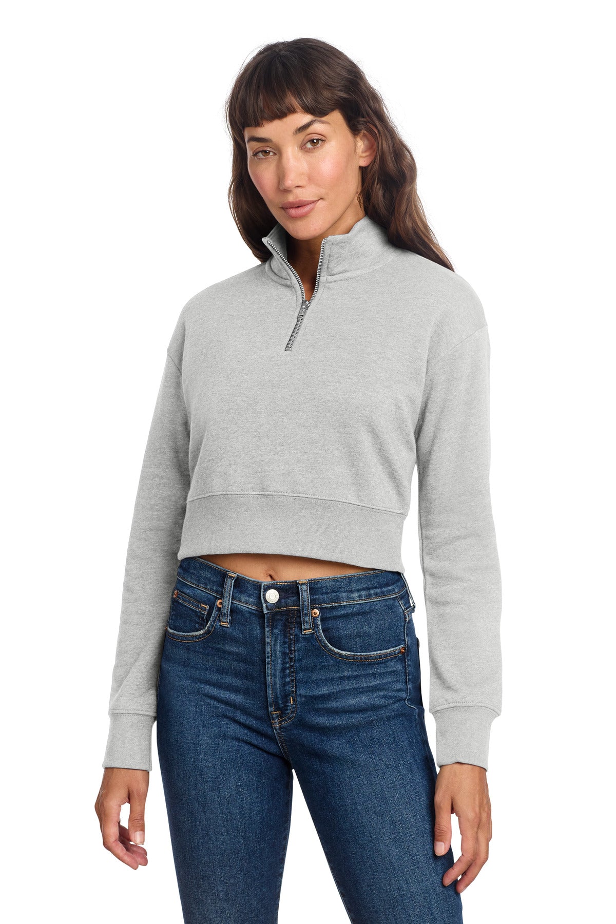 District ® Women's V.I.T. ™ Fleece 1/2-Zip DT6111 - District DT6111