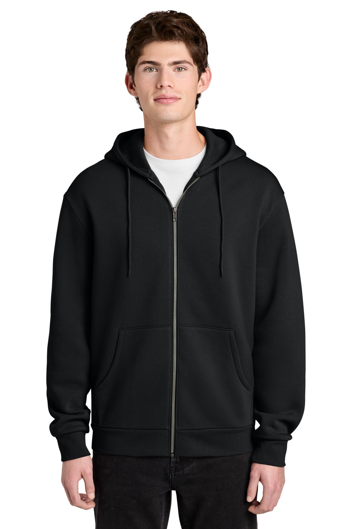 District DT6702 MelloFleece Full-Zip Hoodie