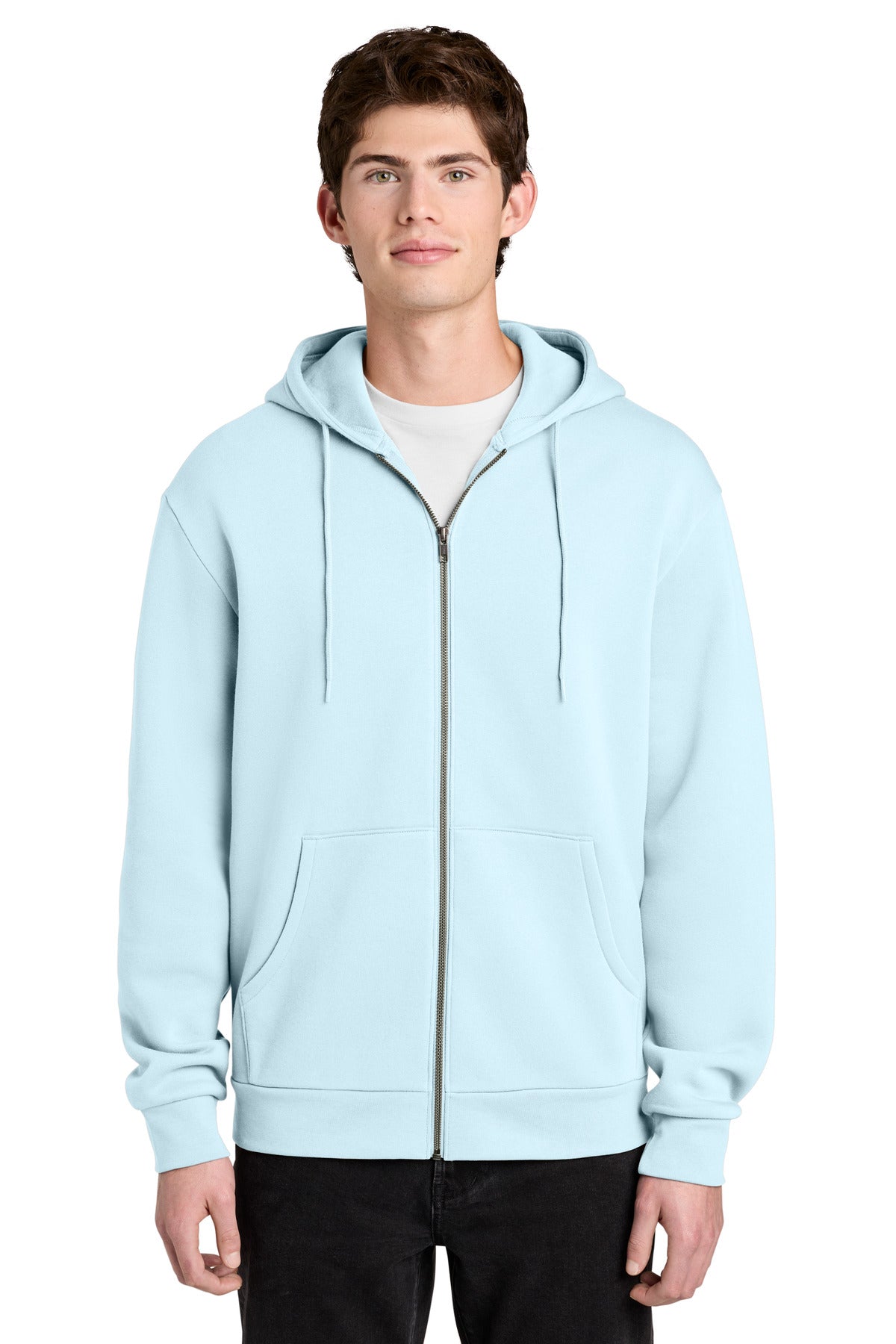 District DT6702 MelloFleece Full-Zip Hoodie