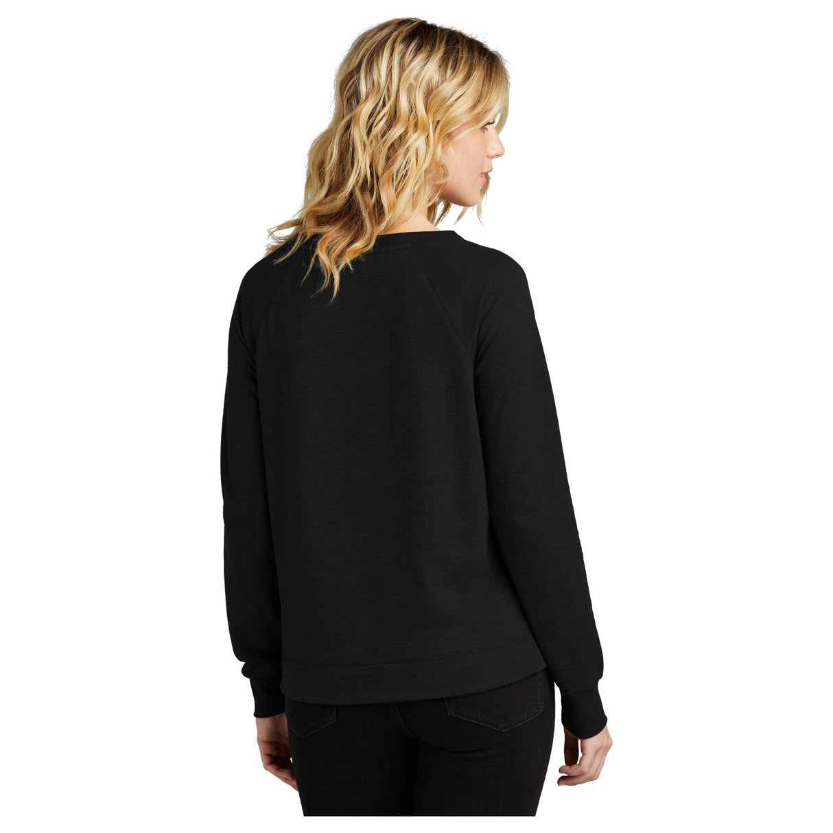 District® Women’s Featherweight French Terry™ Long Sleeve Crewneck DT672 Sweatshirts/Fleece District