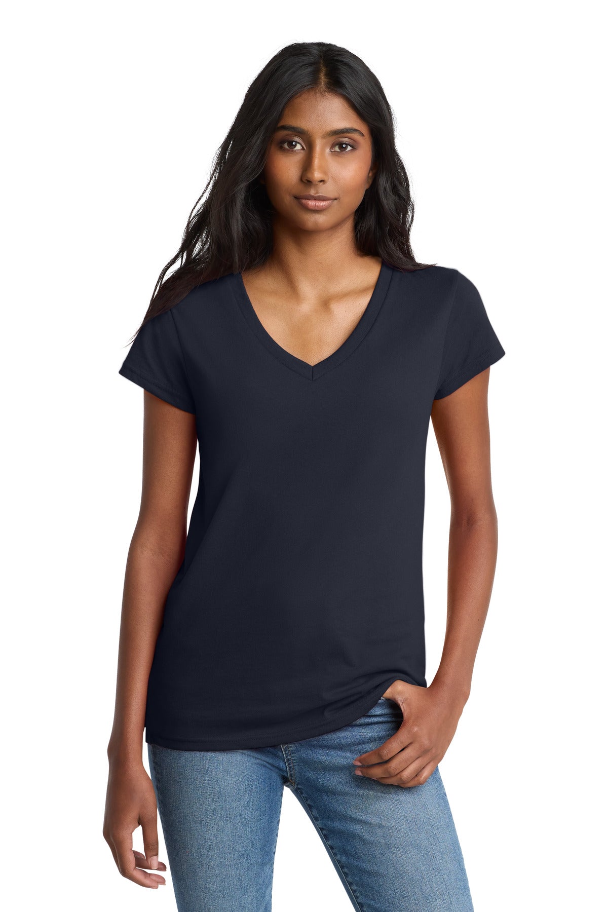 District ® Women's Re-Tee ™ V-Neck DT8001 - District DT8001