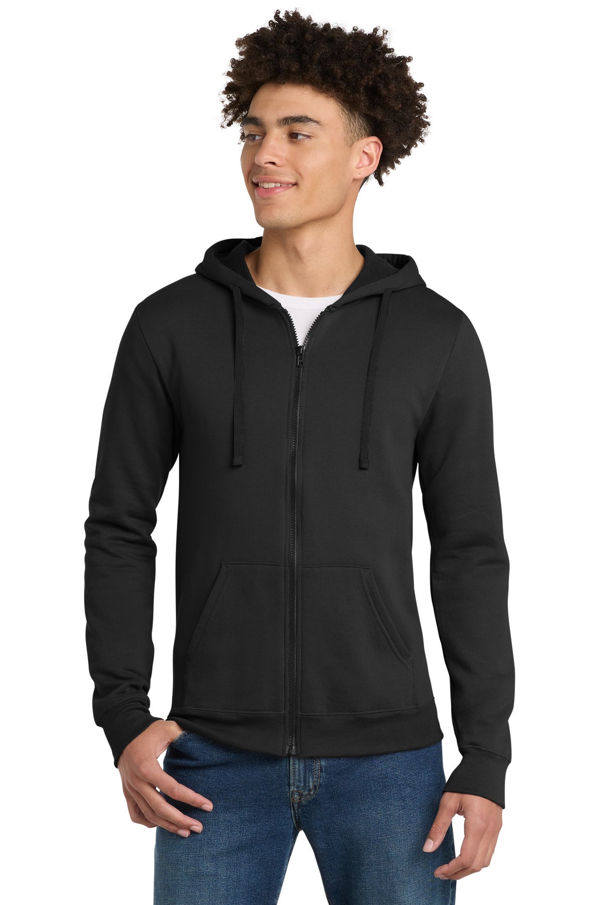 District ® The Concert Fleece ® Full-Zip Hoodie. DT800 - District DT800